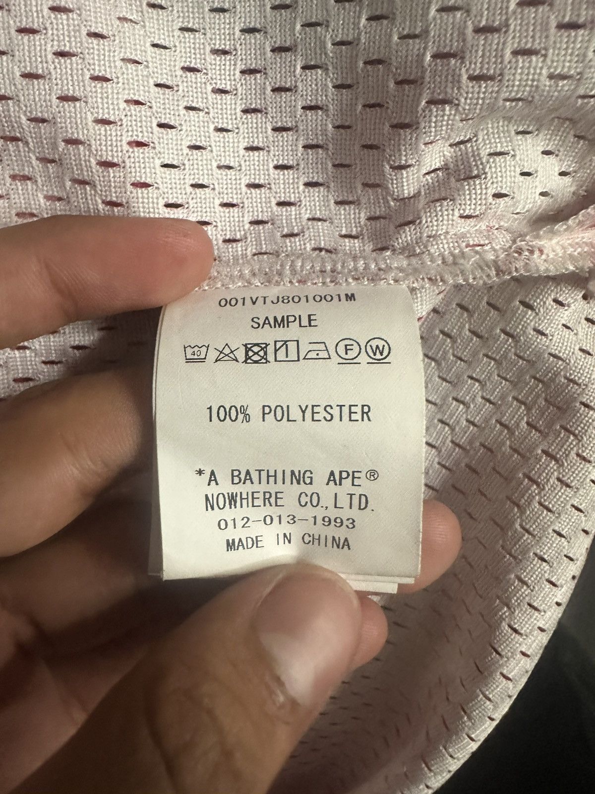 Bape Pink Abc camo Bape Jersey Size US XL / EU 56 / 4 - 4 Thumbnail