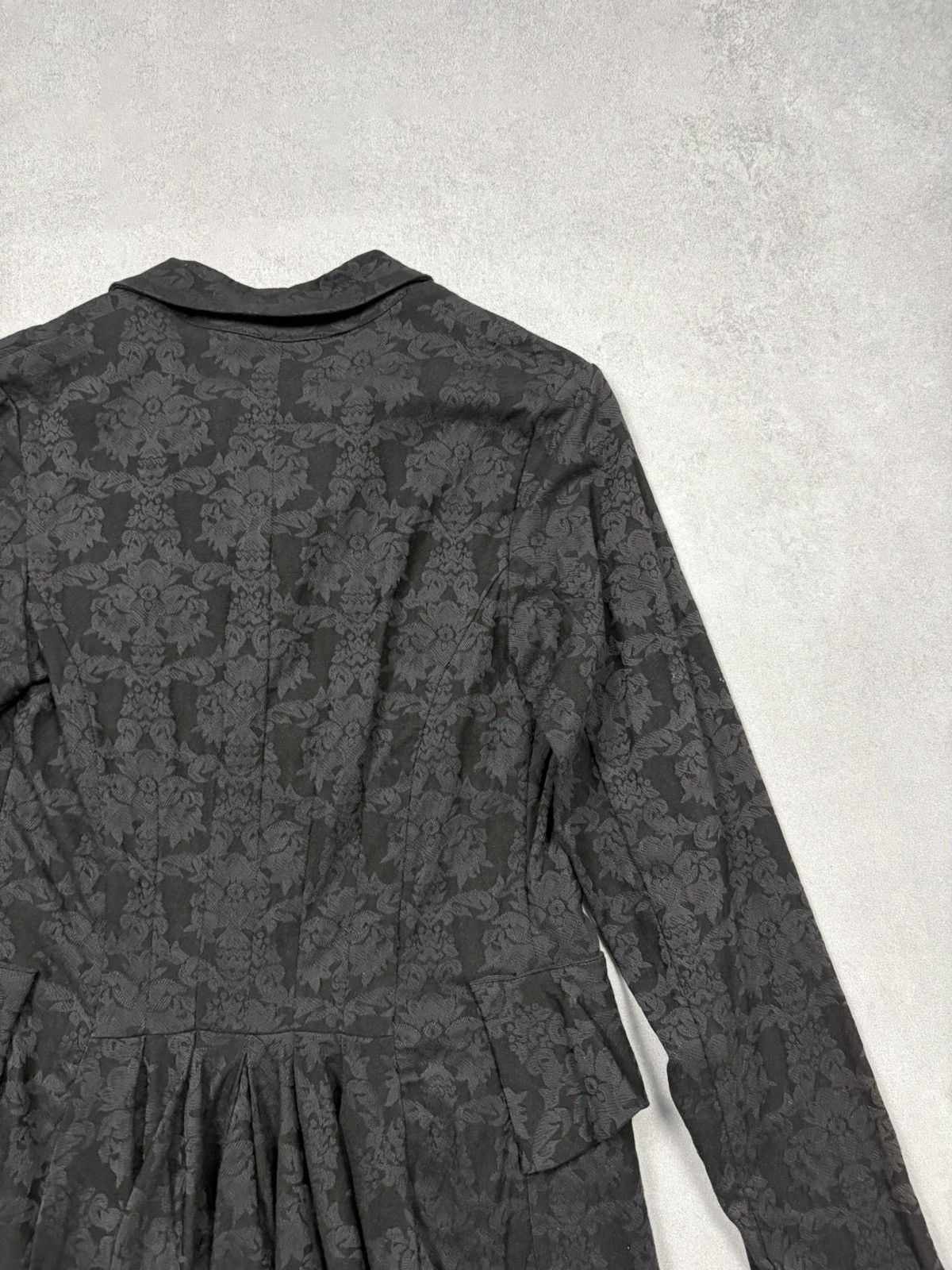 Japanese Brand Working Overtime Giovanna Guglielmi Floral Jacquard Jacket Size S / US 4 / IT 40 - 16 Thumbnail