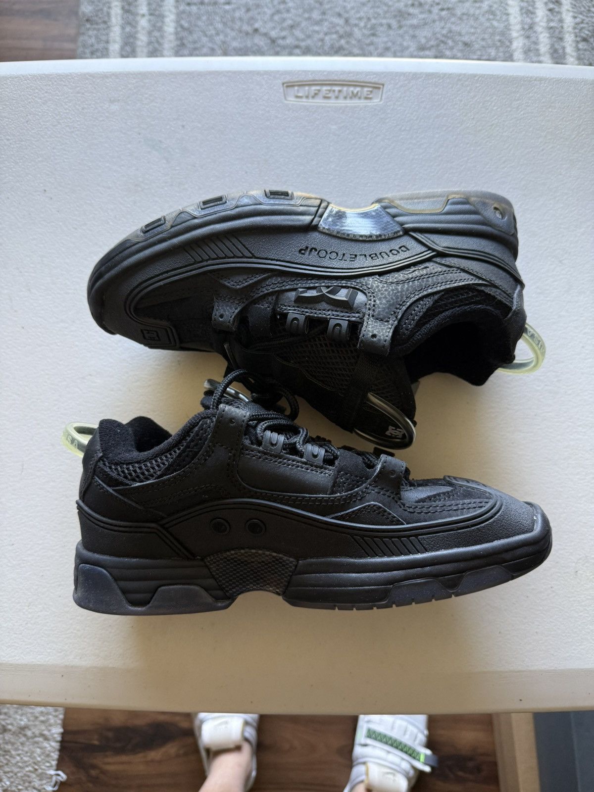 Doublet DC Shoes X Doublet Hybrid Triple Black 🏴 Size US 6 / EU 39 - 3 Thumbnail