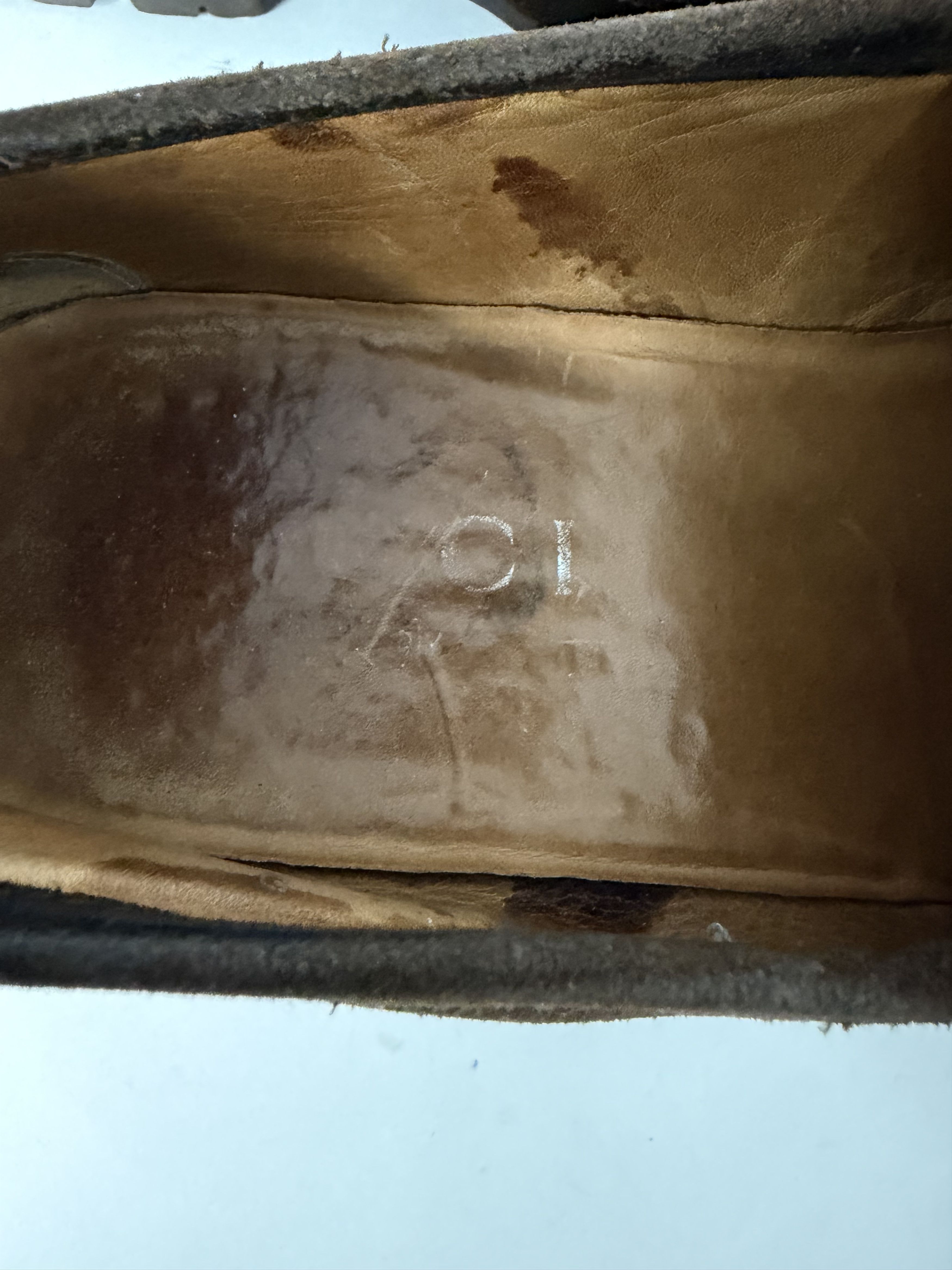 Gucci Gucci Brown Suede Horsebit Slip on Loafers Size 8 UK Size US 9 / EU 42 - 6 Thumbnail