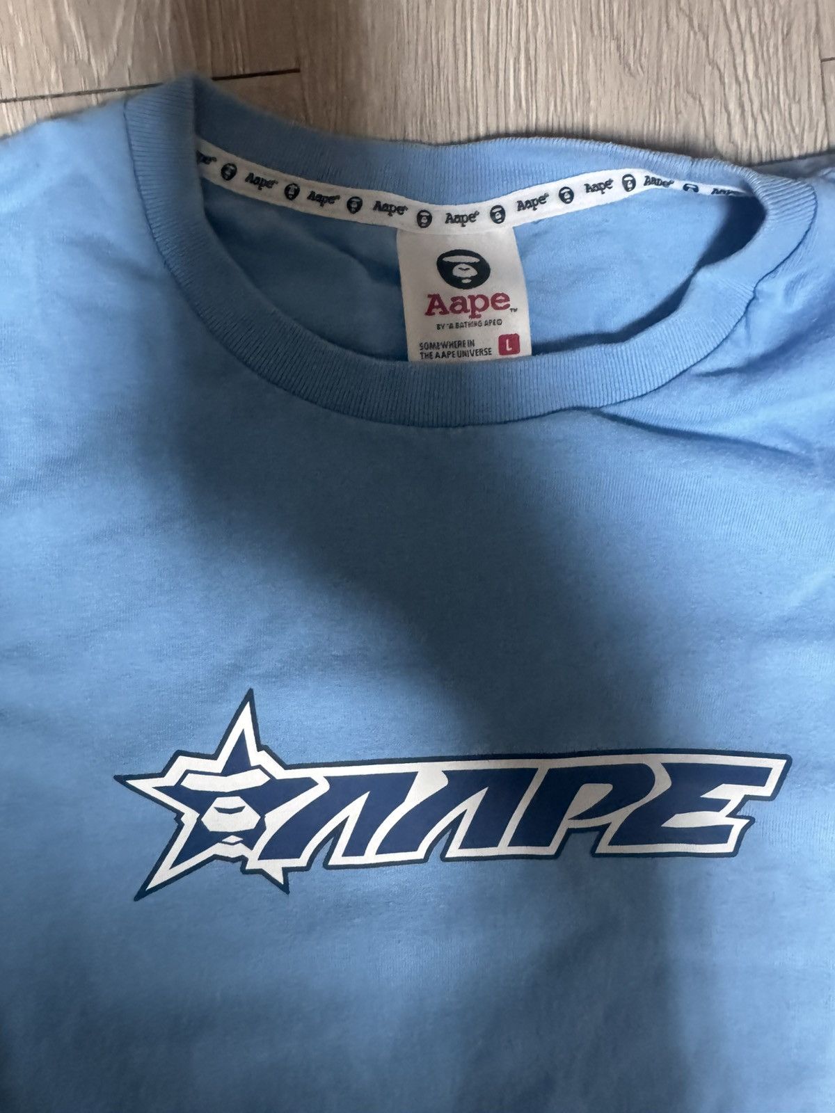 Aape AAPE by BAPE Star Logo Men’s Tee Size US L / EU 52-54 / 3 - 3 Thumbnail