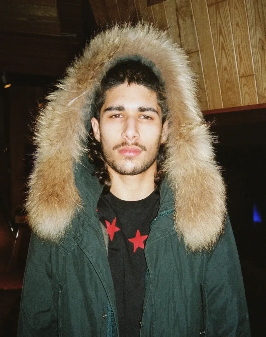 Real Fur Parka Fishtail Fakemink Style