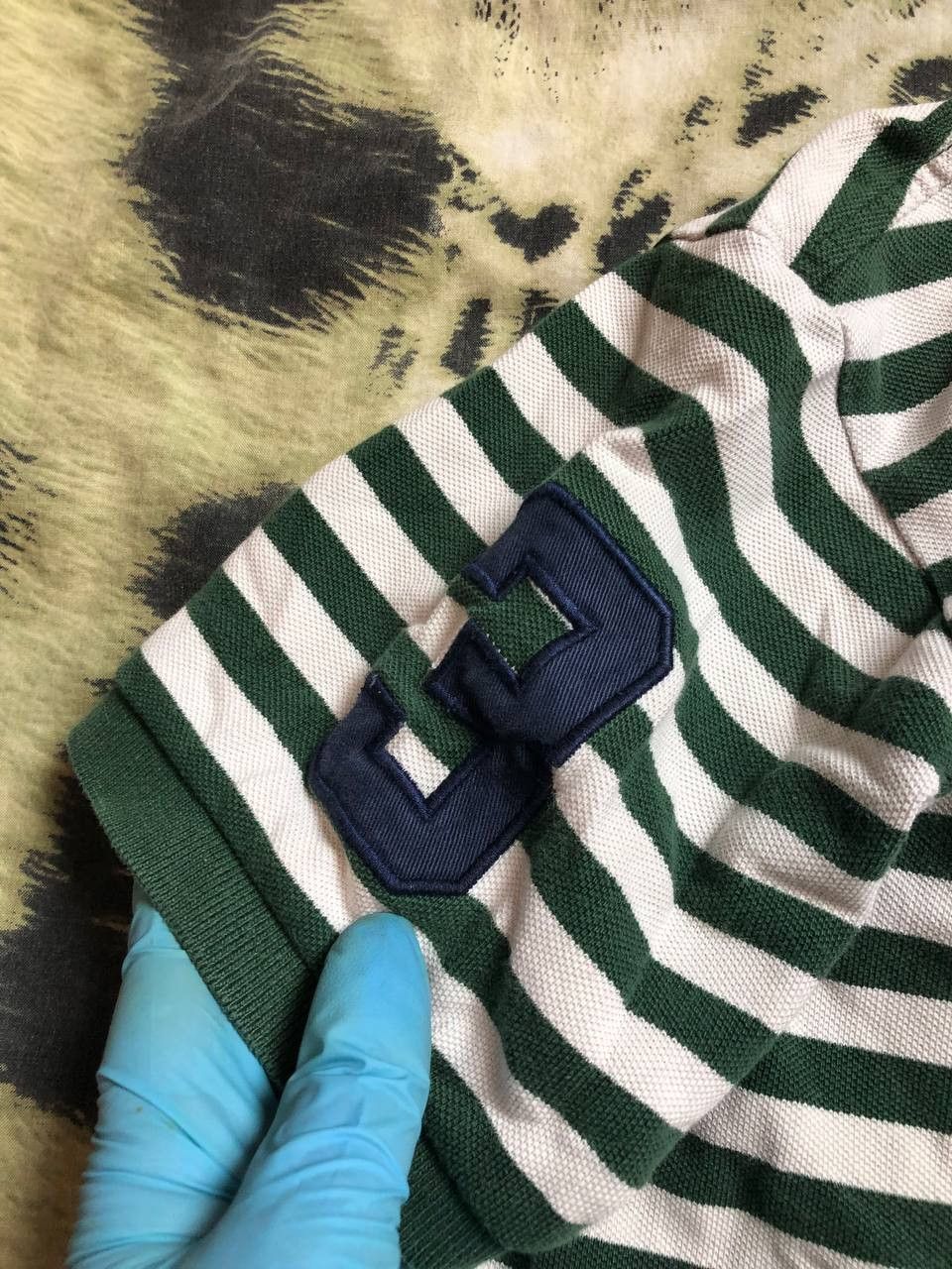 Polo Ralph Lauren Polo Ralph Lauren Custom Fit Striped Short Sleeve #3 Size US L / EU 52-54 / 3 - 14 Thumbnail