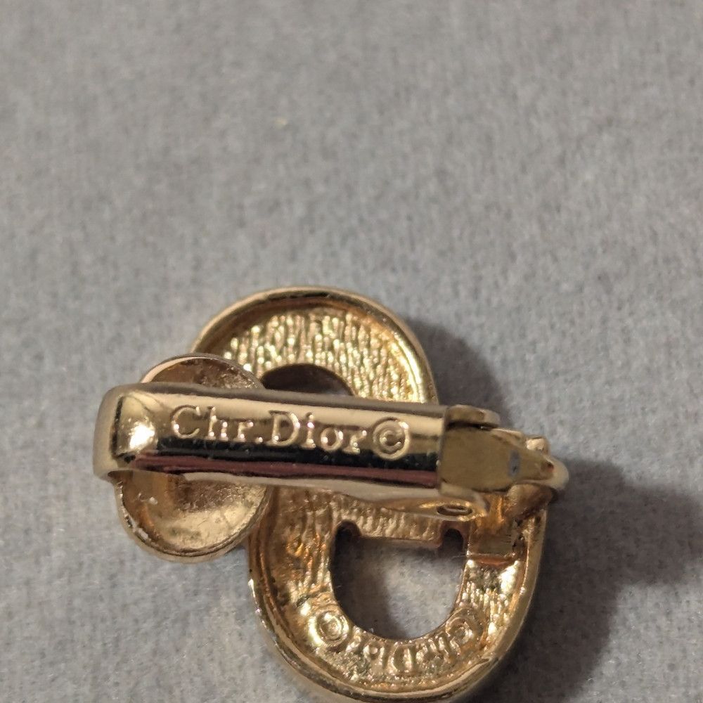 Dior Christian Dior Gold earrings Size ONE SIZE - 9 Thumbnail