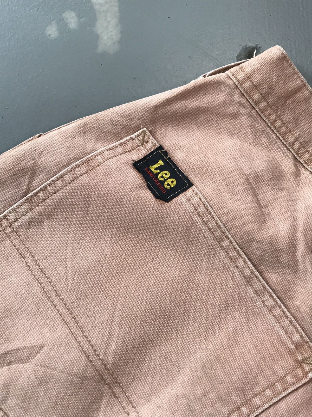 Lee × Vintage Sun fade Vintage Lee carpenter denim Size US 31 - 12 Thumbnail