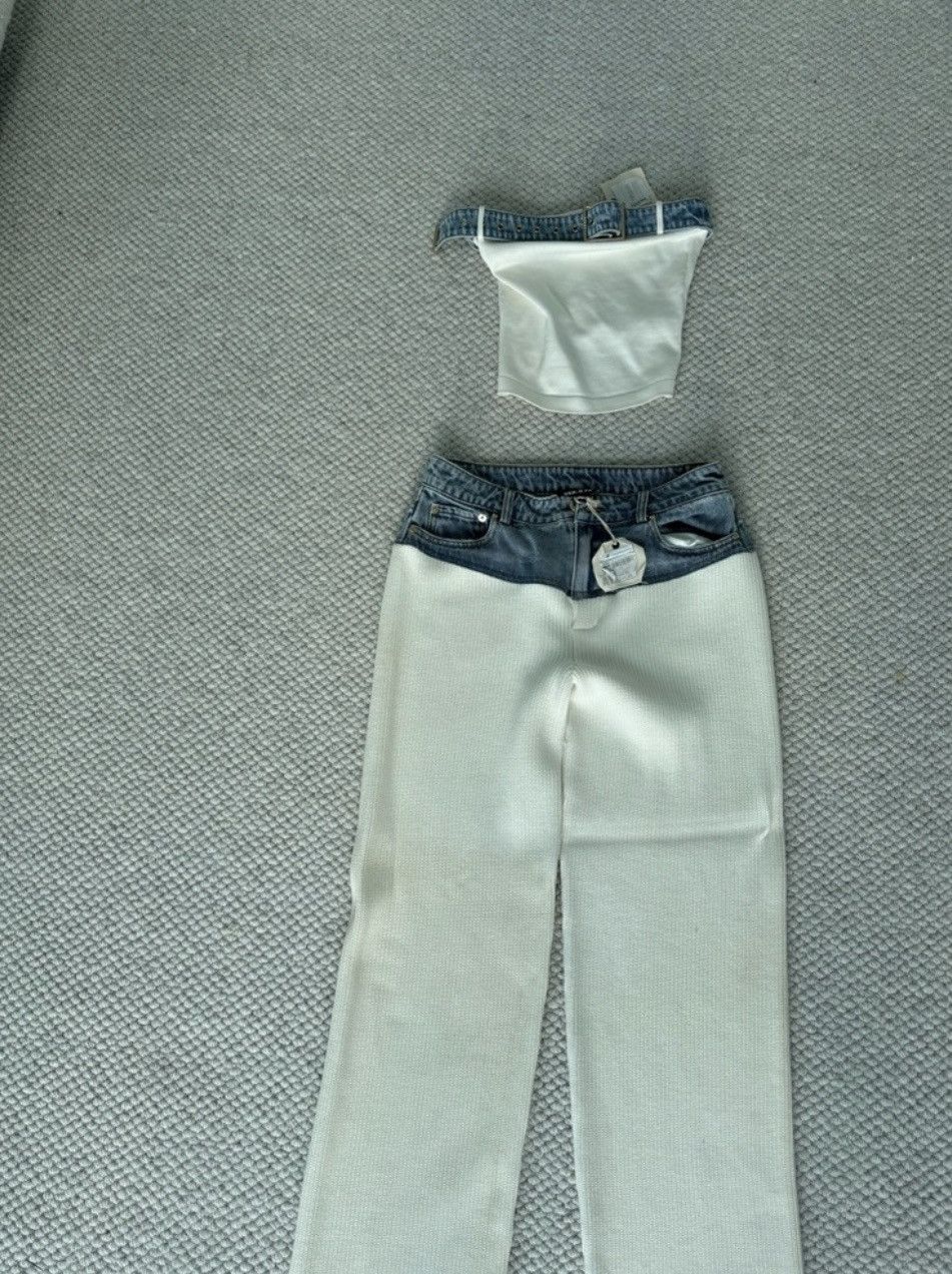 Retrofete Retrofete SER.O.YA knit denim set Size S / US 4 / IT 40 - 2 Thumbnail