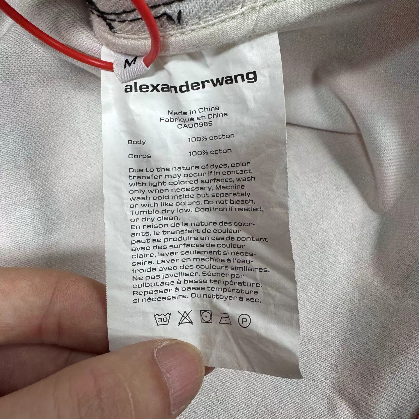 Alexander Wang Alexander Wang Check LS Shirt M 99 New Size US M / EU 48-50 / 2 - 6 Thumbnail
