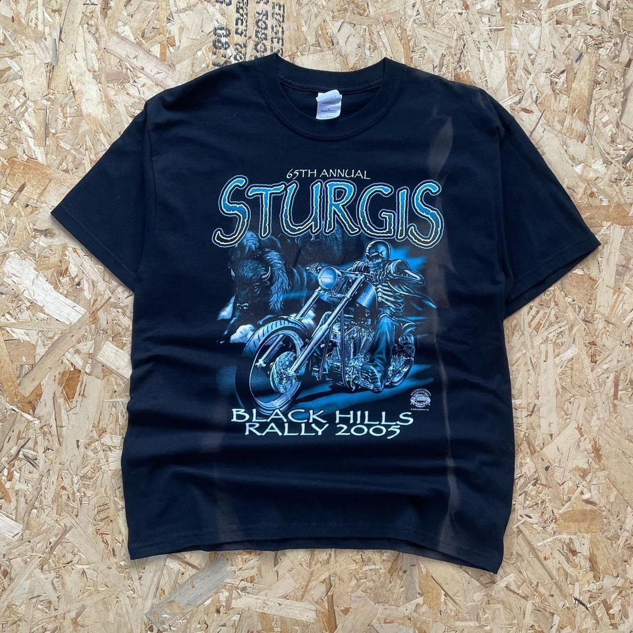 Vintage Vintage 2005 Sturgis Black T Shirt Size US L / EU 52-54 / 3 - 1 Thumbnail