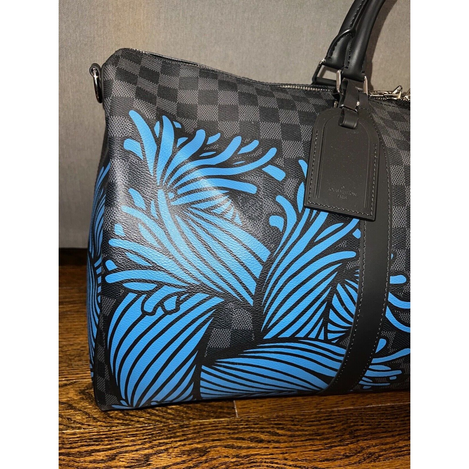 Louis Vuitton Louis Vuitton Damier Nemeth Blue Rope Weekend Travel Bag Size ONE SIZE - 3 Thumbnail