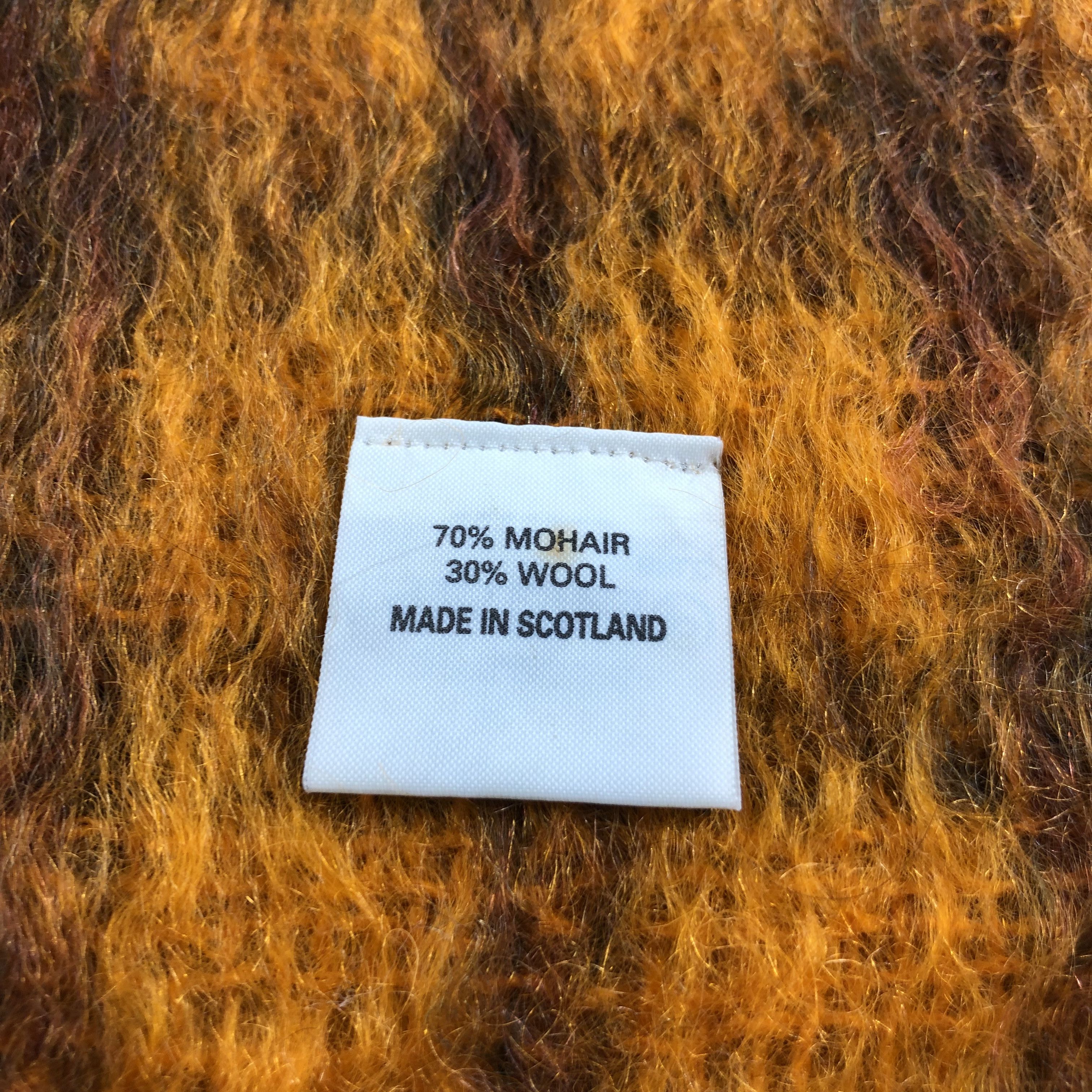Enrico Coveri Enrico Coveri Mohair Scarf Muffler V1858 Size ONE SIZE - 5 Thumbnail