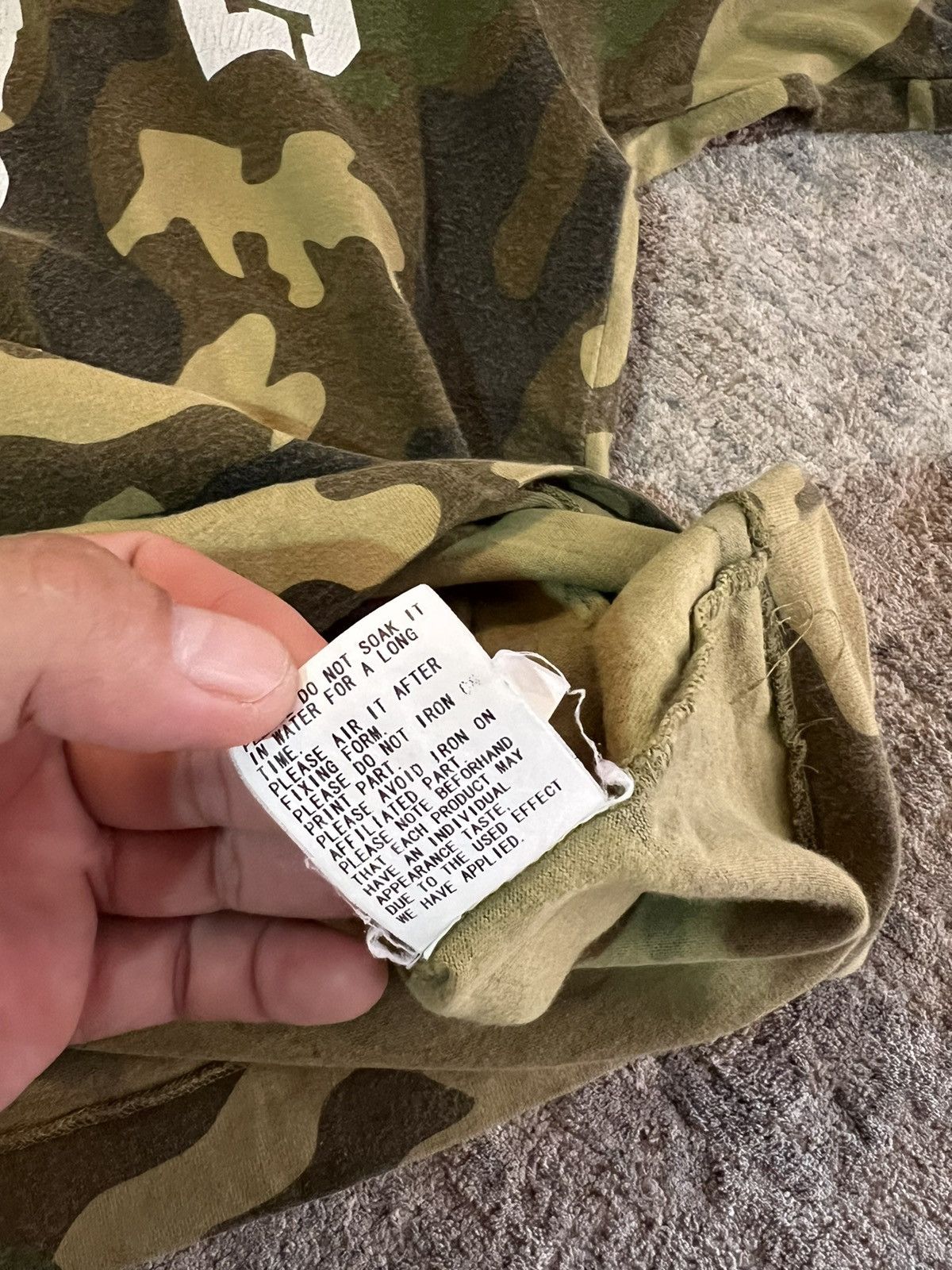 Bape × Vintage Woodland Camo College Tee Size US M / EU 48-50 / 2 - 9 Thumbnail