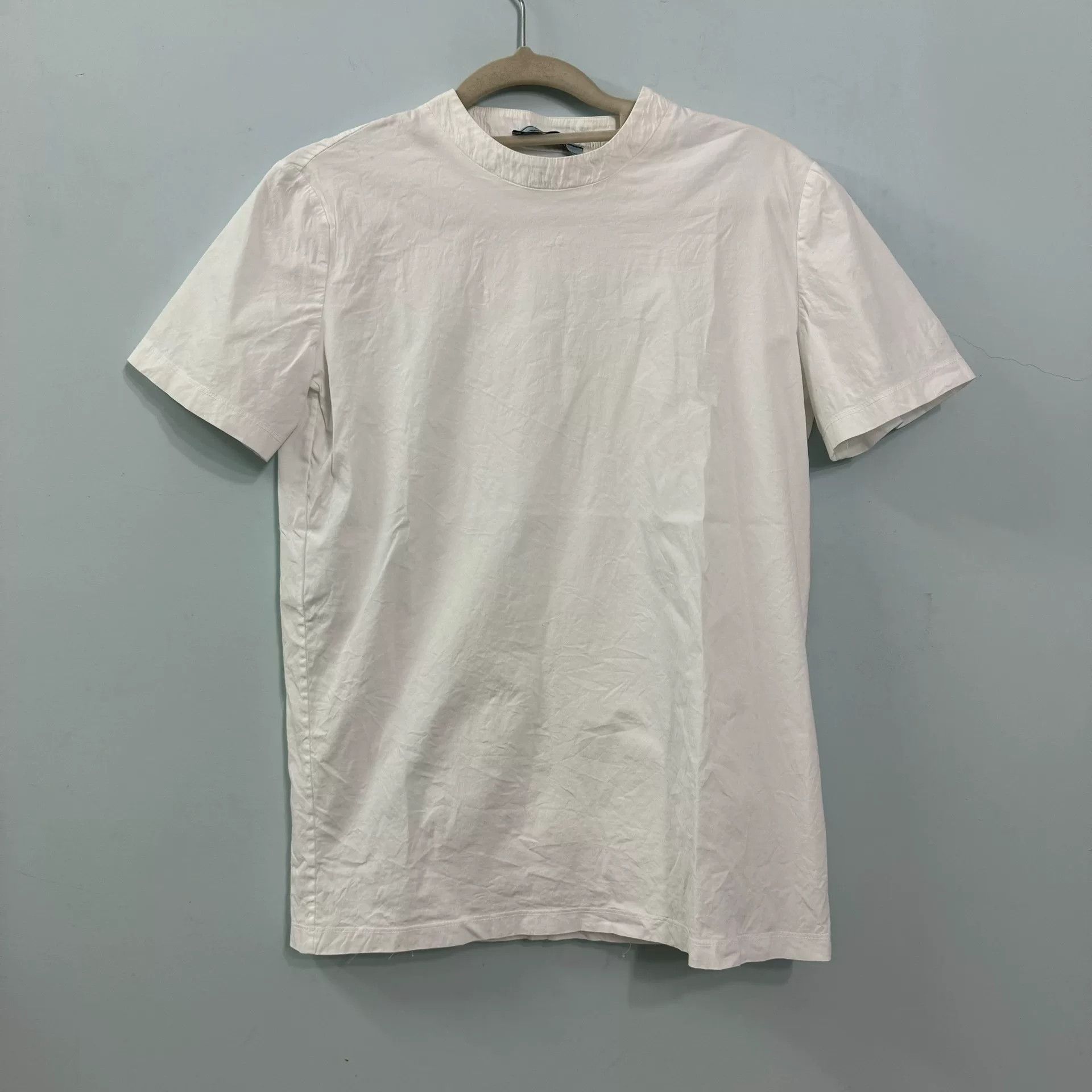 Prada Prada White Patchwork T-Shirt 38 Size S / US 4 / IT 40 - 1 Thumbnail