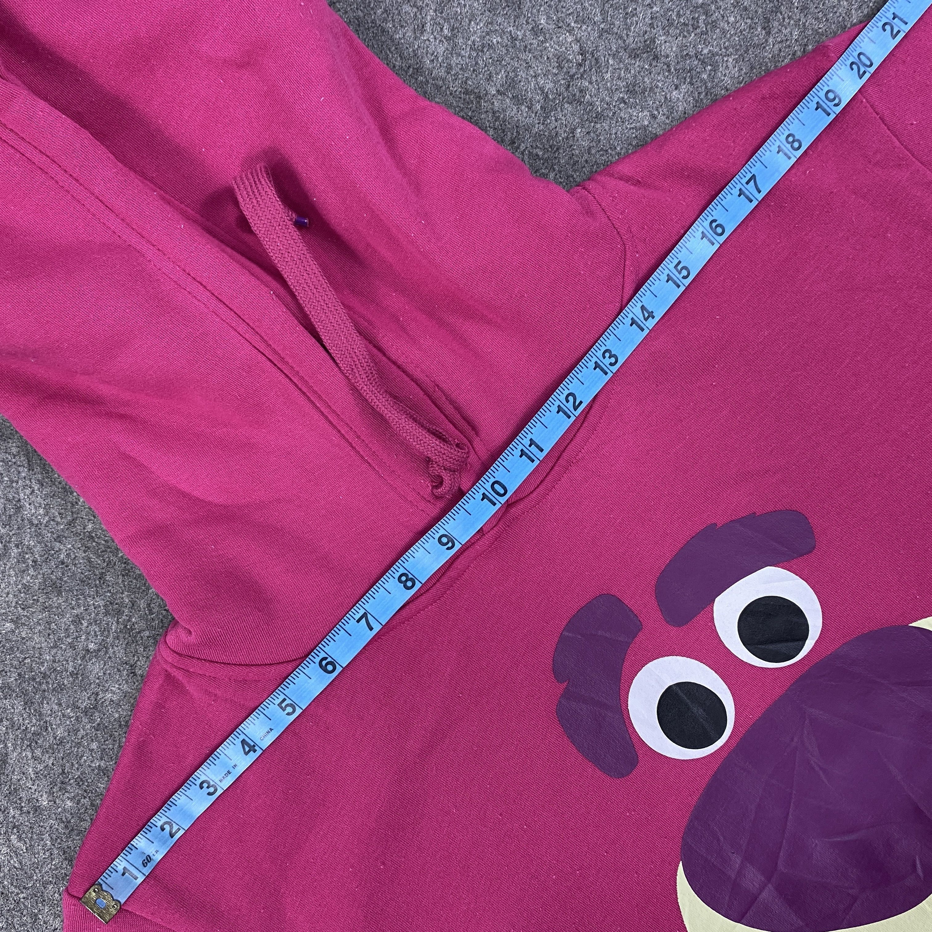Disney Vintage Disney Pixar Big Face Hoodie - SW0113 Size M / US 6-8 / IT 42-44 - 3 Thumbnail