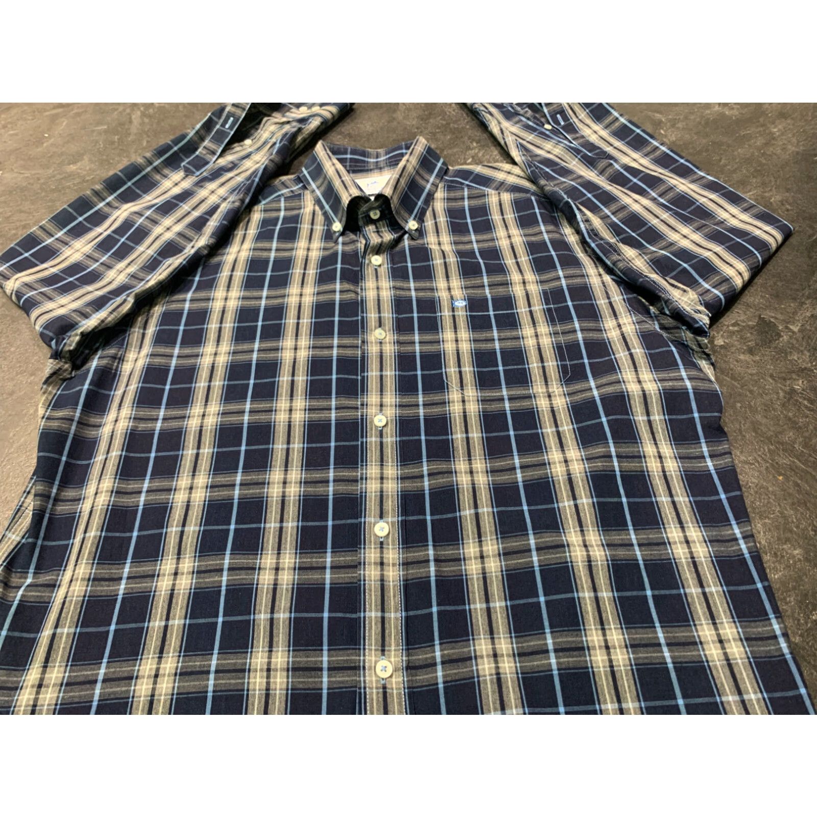 Southern Tide Southern Tide Classic Fit Plaid Button Down Long Sleeve Shirt Men's Medium Multi-Colored Size US M / EU 48-50 / 2 - 2 Thumbnail