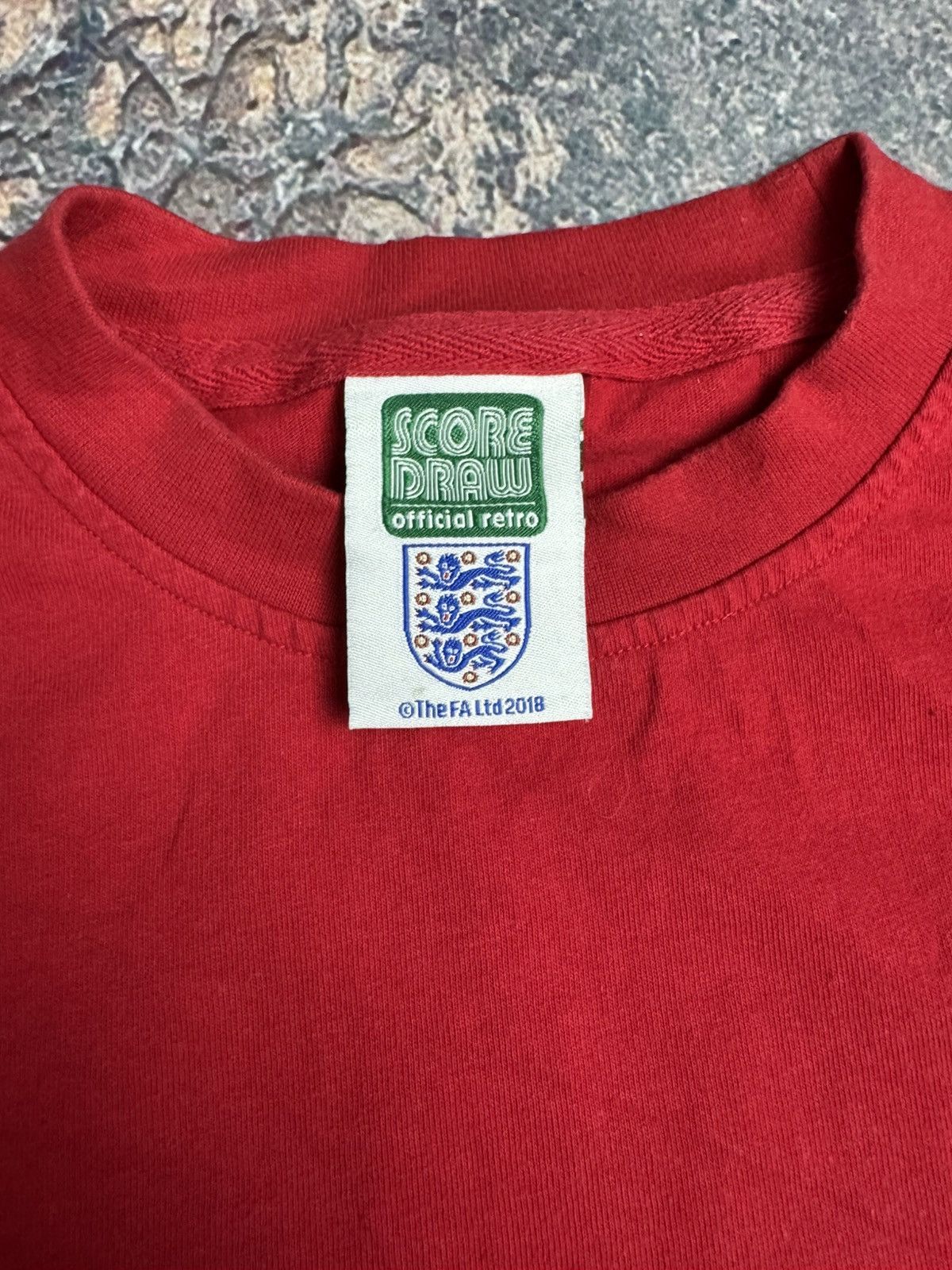 Vintage England National 1966 Score Draw Bobby Moore jersey shirt Size US M / EU 48-50 / 2 - 14 Thumbnail
