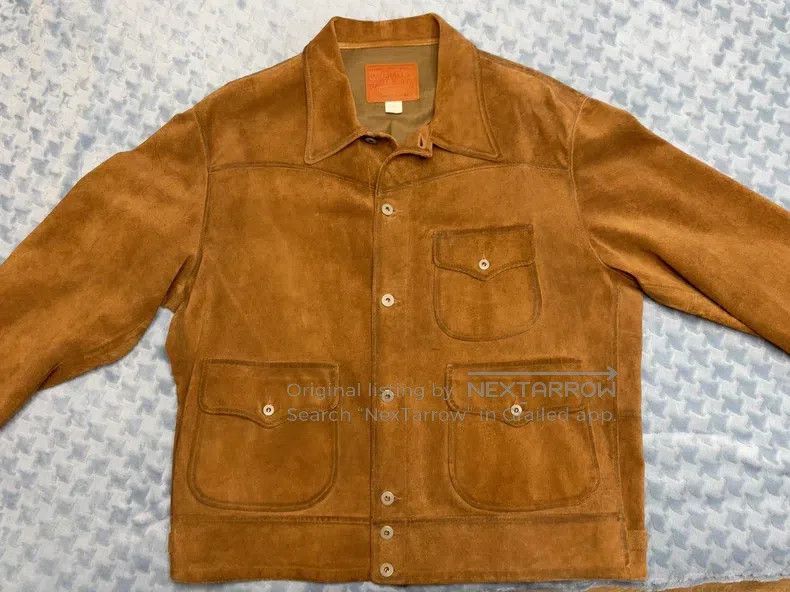 RRL Ralph Lauren RRL Ralph Lauren Suede jacket Size US XXL / EU 58 / 5 - 1 Thumbnail