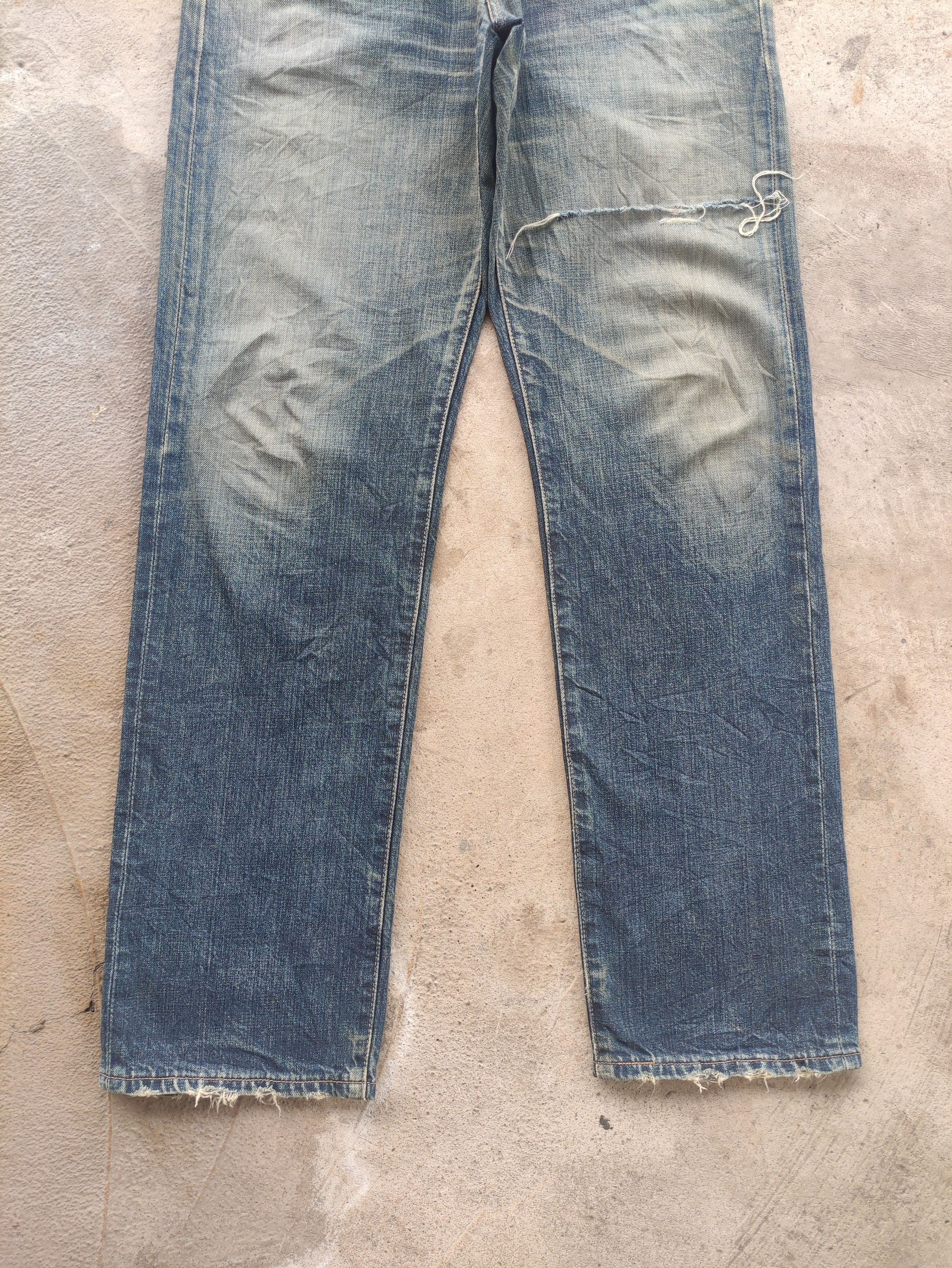 Levi's Vintage Levis 501 Jean Distressed Faded Denim Size US 34 / EU 50 - 4 Thumbnail