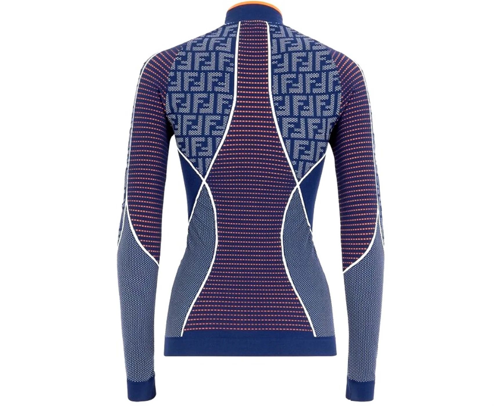 Fendi o1s1wg111224 FF Technical Fabric Sweater in Multicolor Size XL / US 12-14 / IT 48-50 - 2 Thumbnail
