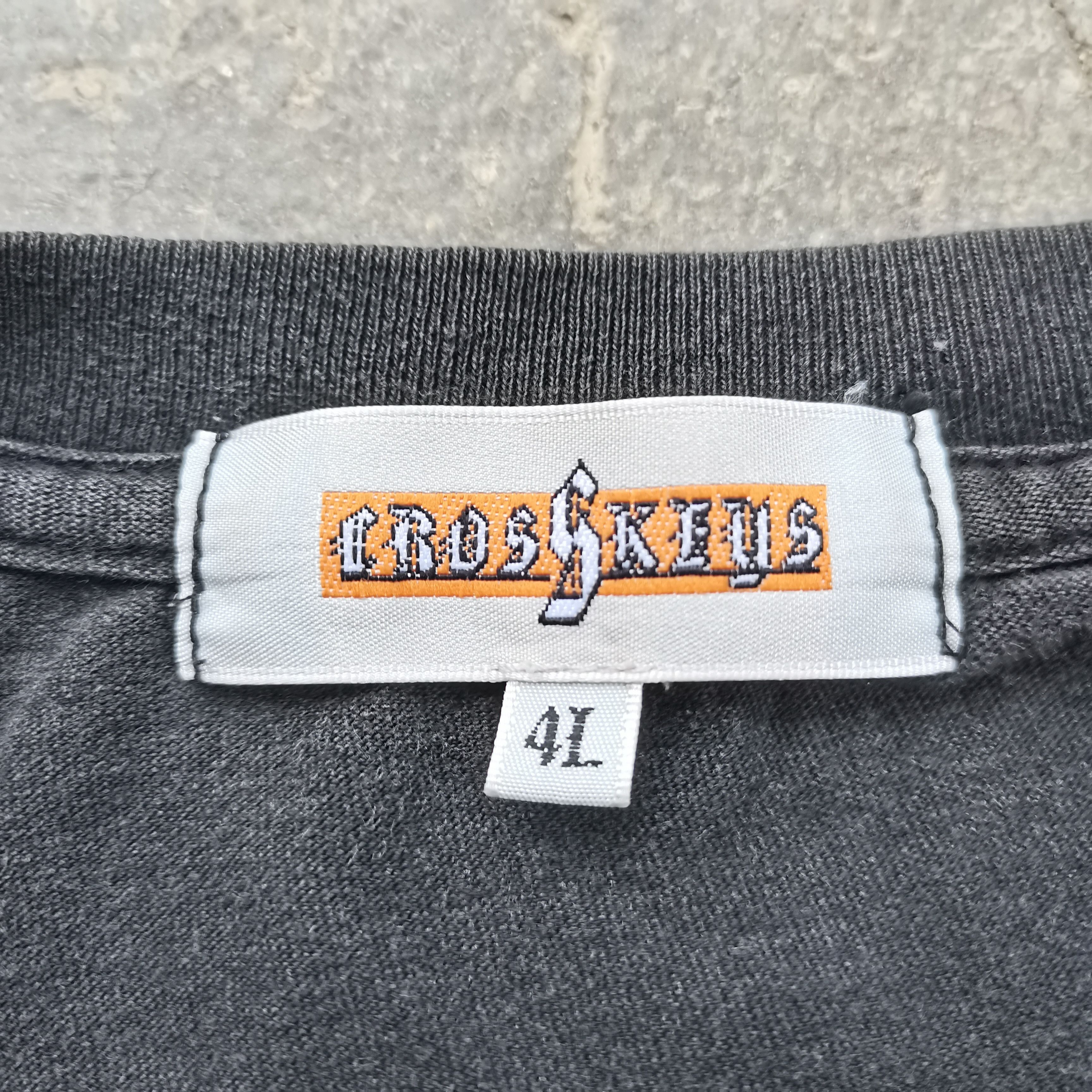 Vintage Send Offer🔥 Vintage CrosSkeys Dragon Black Tee Size US XXL / EU 58 / 5 - 11 Thumbnail