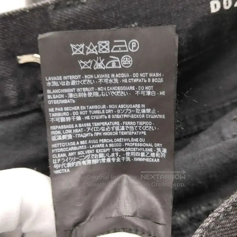 Yves Saint Laurent YSL Black Denim Women's Jeans for Spring and Autumn . Size 31" - 5 Thumbnail