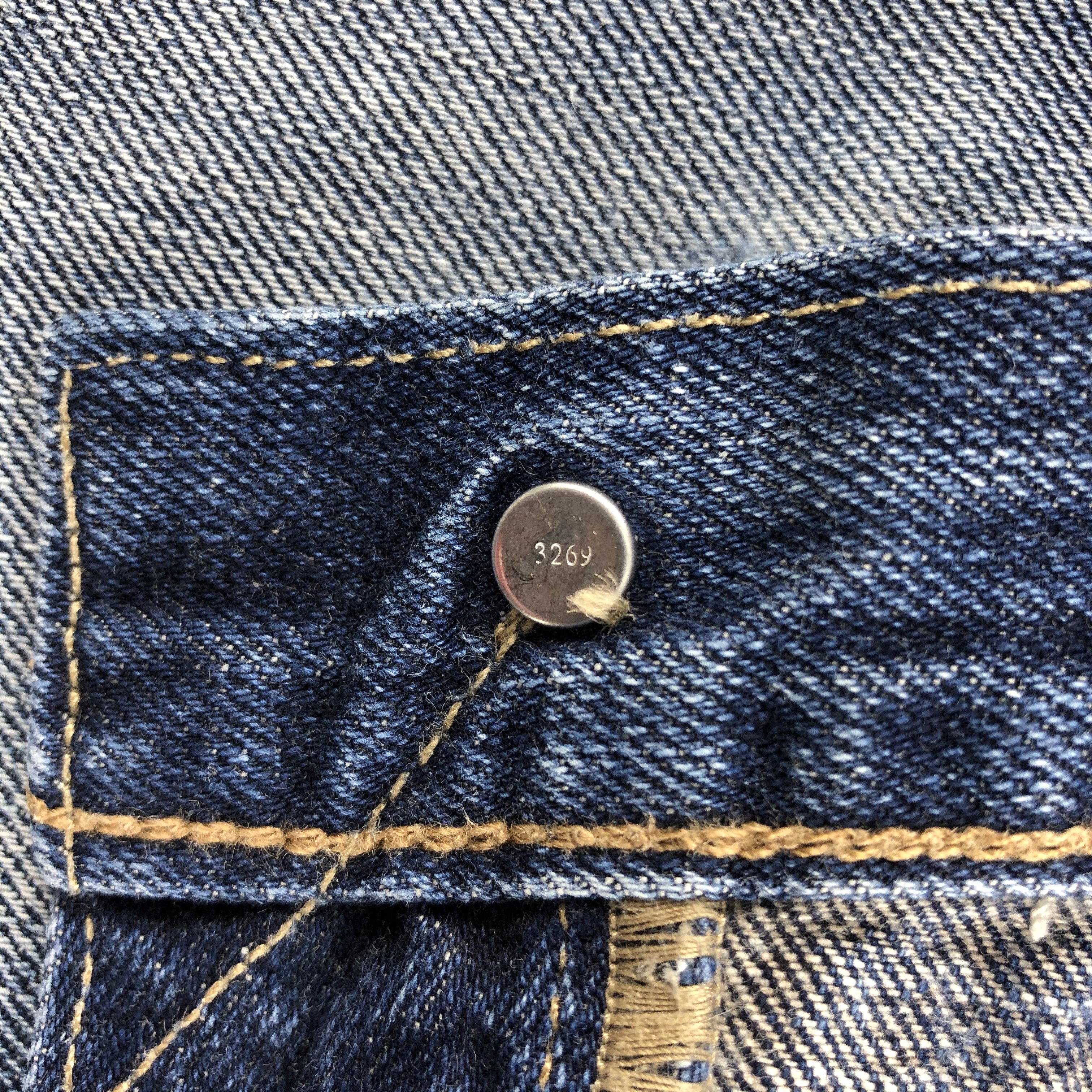 Levi's Vintage Blue Wash Levis 501 Jeans-JM2256 Size US 32 / EU 48 - 14 Thumbnail