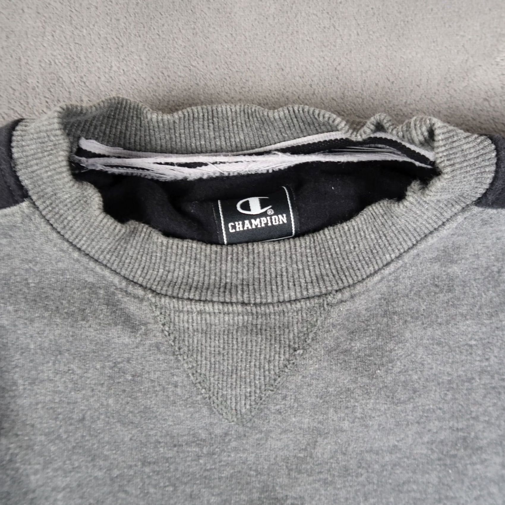 Champion VINTAGE Champion Sweatshirt XL Gray Microsoft Tech Logo Crewneck Mens Size US XL / EU 56 / 4 - 4 Thumbnail