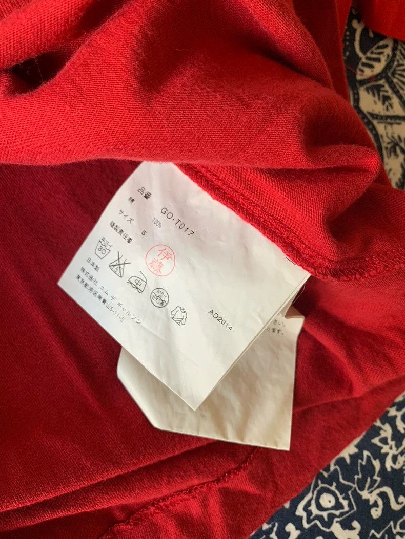 Comme des Garcons Comme des Garcons Red vintage rose flower top Size S / US 4 / IT 40 - 7 Thumbnail