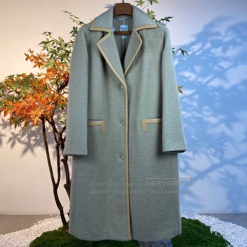 Hermes Hermes Camel Wool Long Coat Size XS / US 0-2 / IT 36-38 - 1 Thumbnail