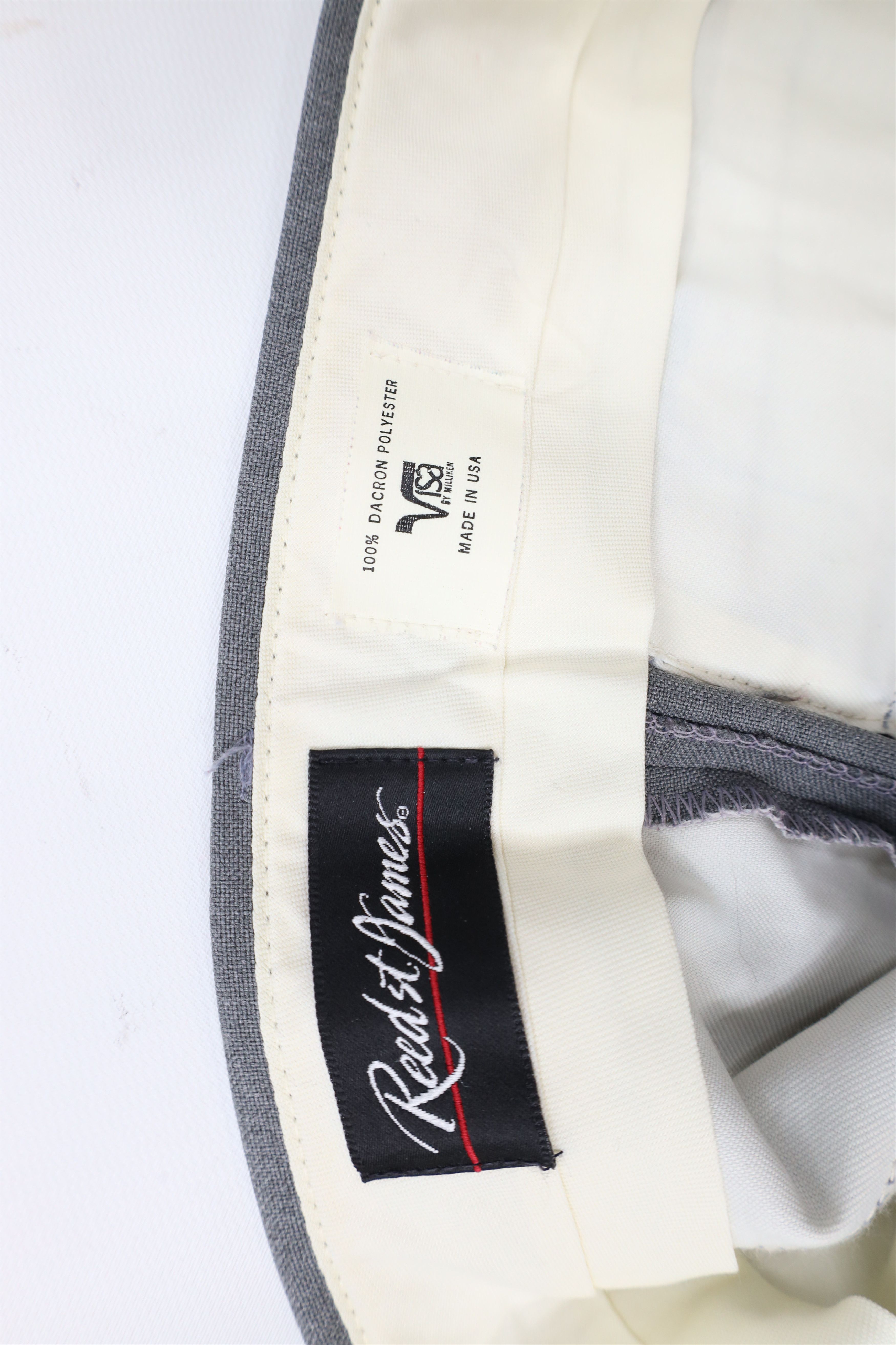 Vintage Vintage 70s Streetwear Flared Wide Leg Chino Pants Gray USA Size US 34 / EU 50 - 7 Thumbnail