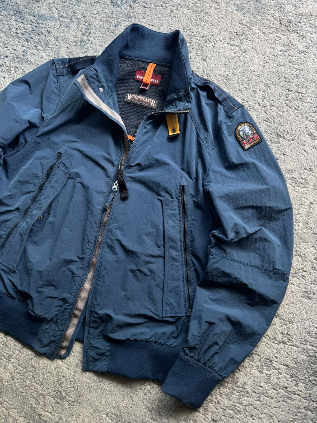 Parajumpers Parajumpers Shimmer Blue Windbreaker Jacket Size L Size US L / EU 52-54 / 3 - 3 Thumbnail