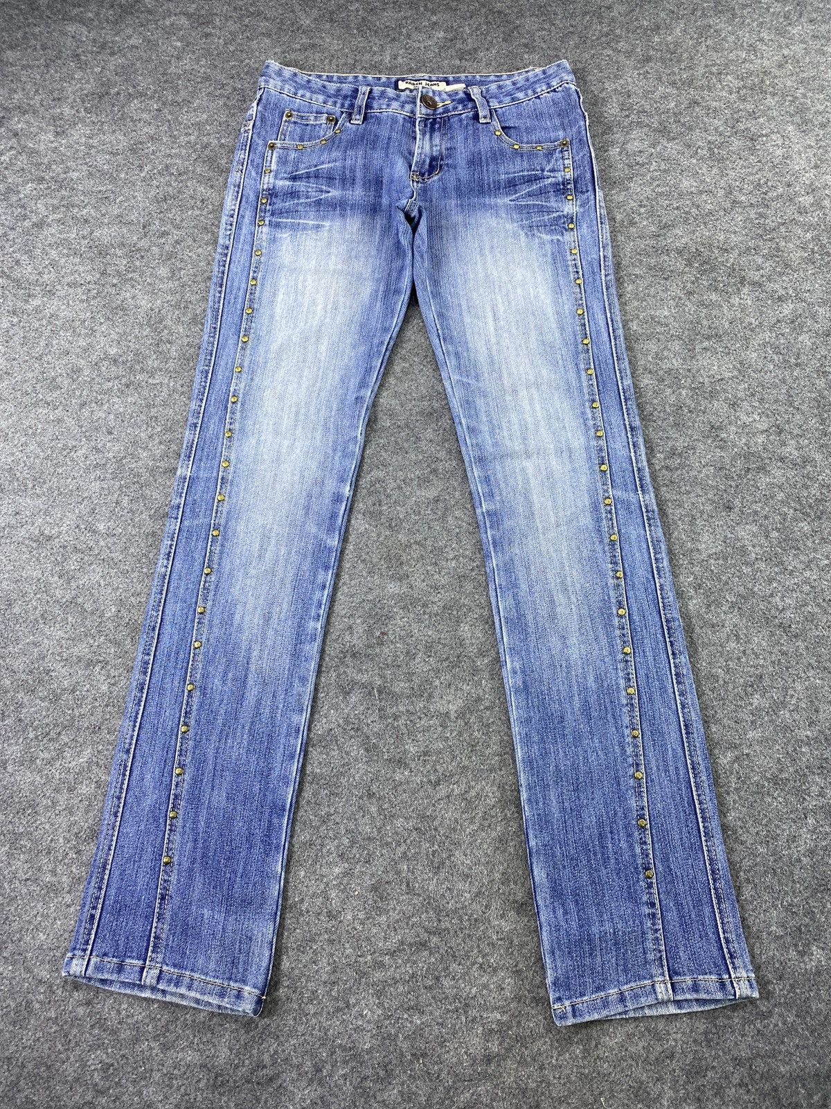 Japanese Brand Japanese Brand Karen Blue Wash Jeans - J1023 Size 29" - 2 Thumbnail