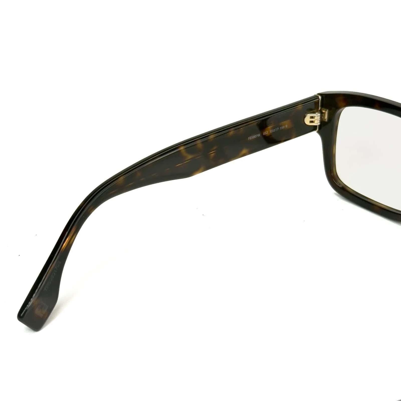 Fendi FENDI FE50079I 50079 SIGNATURE Brown Optical Frame 052 Size ONE SIZE - 2 Thumbnail