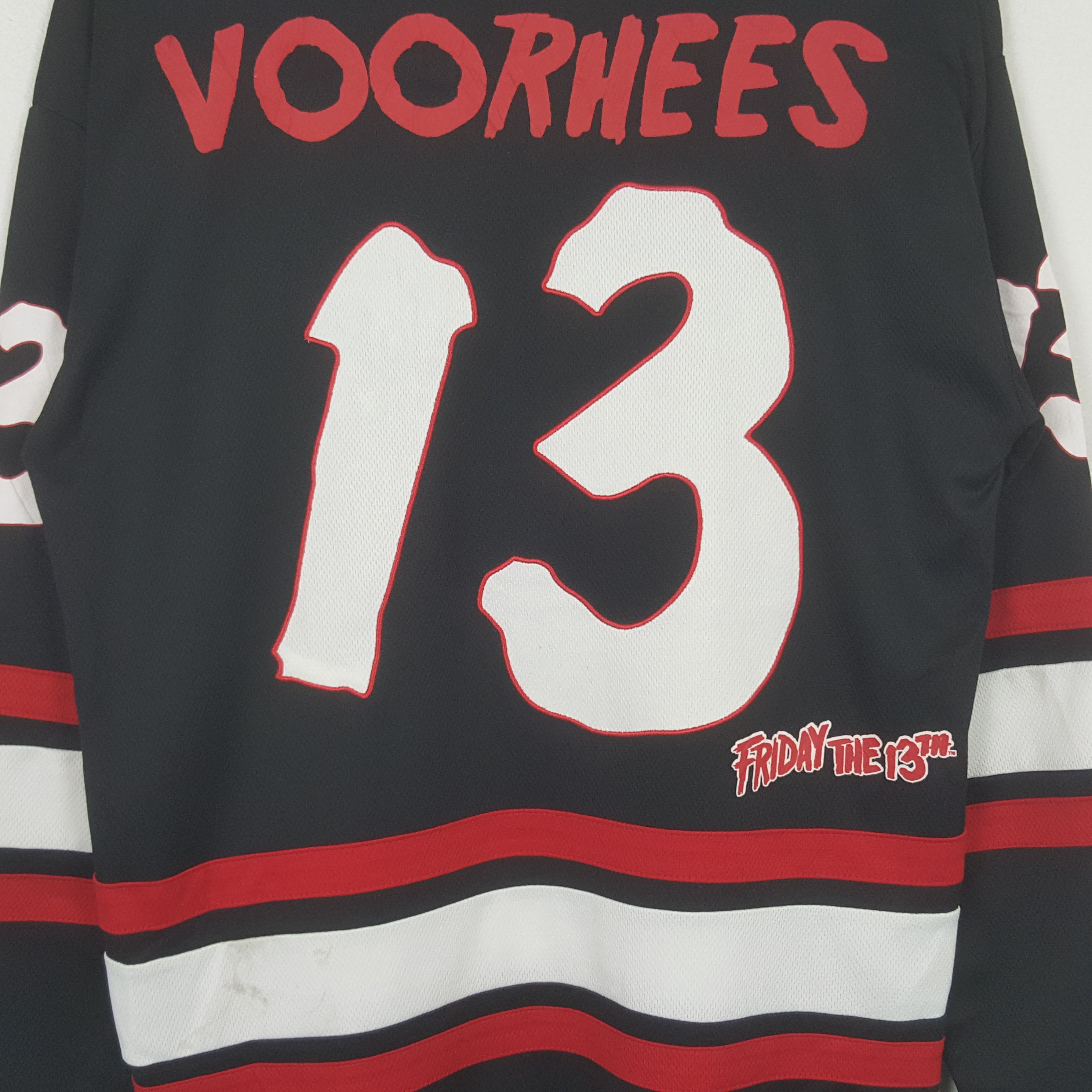 Vintage Vintage Voorhees Friday The 13th Horror Movie Jersey RR25 Size US M / EU 48-50 / 2 - 2 Thumbnail