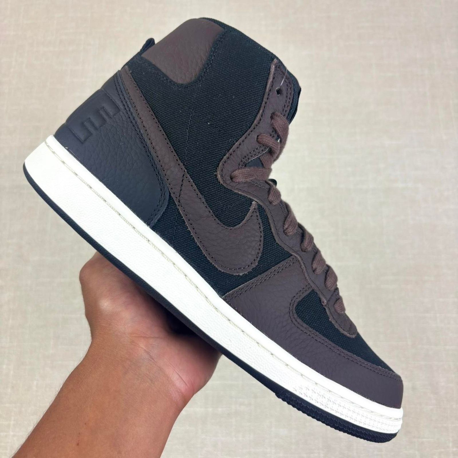 Nike 🦇 2022 Nike Terminator High “Velvet Brown” 9M Size US 9 / EU 42 - 1 Thumbnail