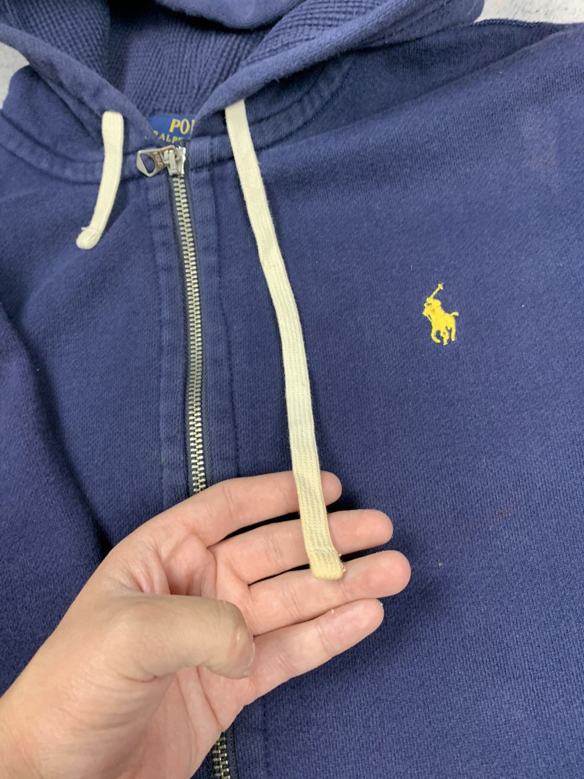 Polo Ralph Lauren × Vintage Vintage Polo Ralph Lauren Zip Hoodie Embroidered Logo Y2K Size US M / EU 48-50 / 2 - 9 Thumbnail