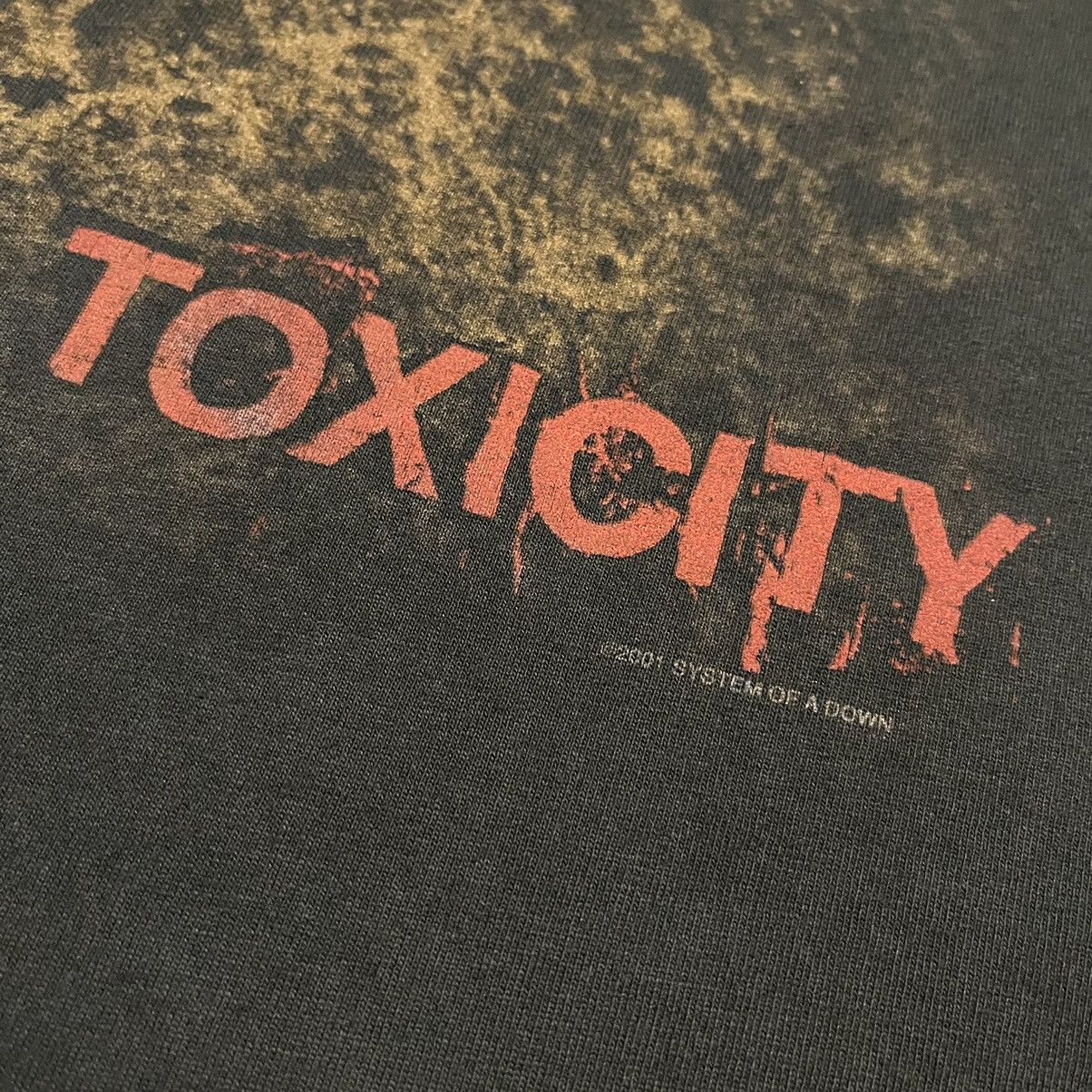 Band Tees Vintage 2001 System of a Down Toxicity Contrast Stitch Tee Size US XL / EU 56 / 4 - 4 Thumbnail