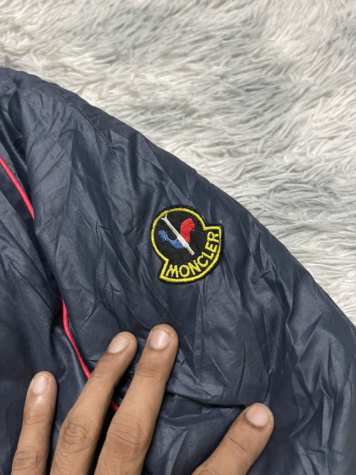 Japanese Brand × Moncler × Vintage 90s MONCLER DOWN PUFFER REVERSIBLE JACKET Size US M / EU 48-50 / 2 - 22 Thumbnail