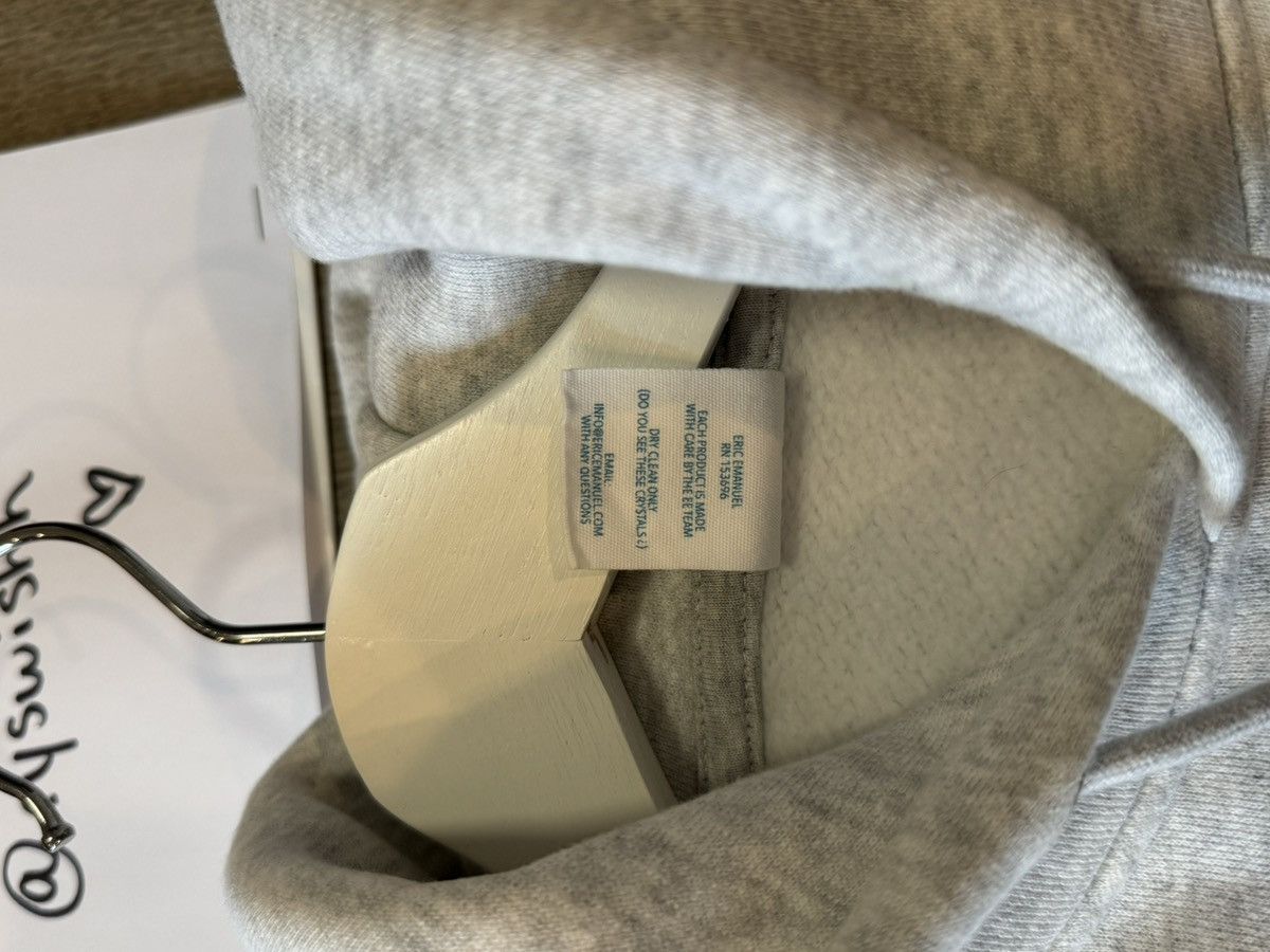 Eric Emanuel Eric Emanuel Grey Swarovski Collab Hoodie Size US S / EU 44-46 / 1 - 4 Thumbnail