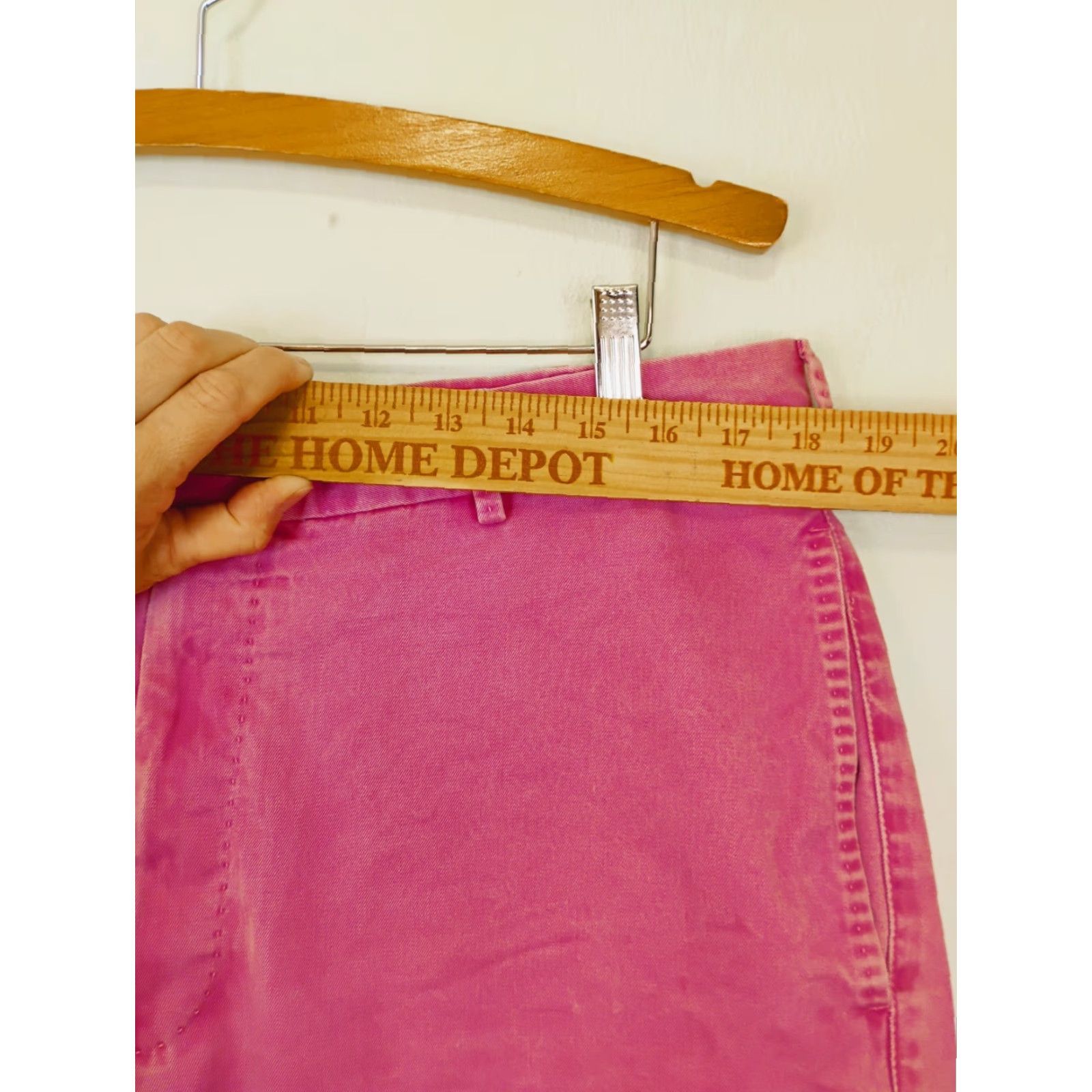 Peter Millar Peter Millar Shorts Mens 36 Pink Inseam 9" Pima Cotton Chino Casual Size US 36 / EU 52 - 3 Thumbnail