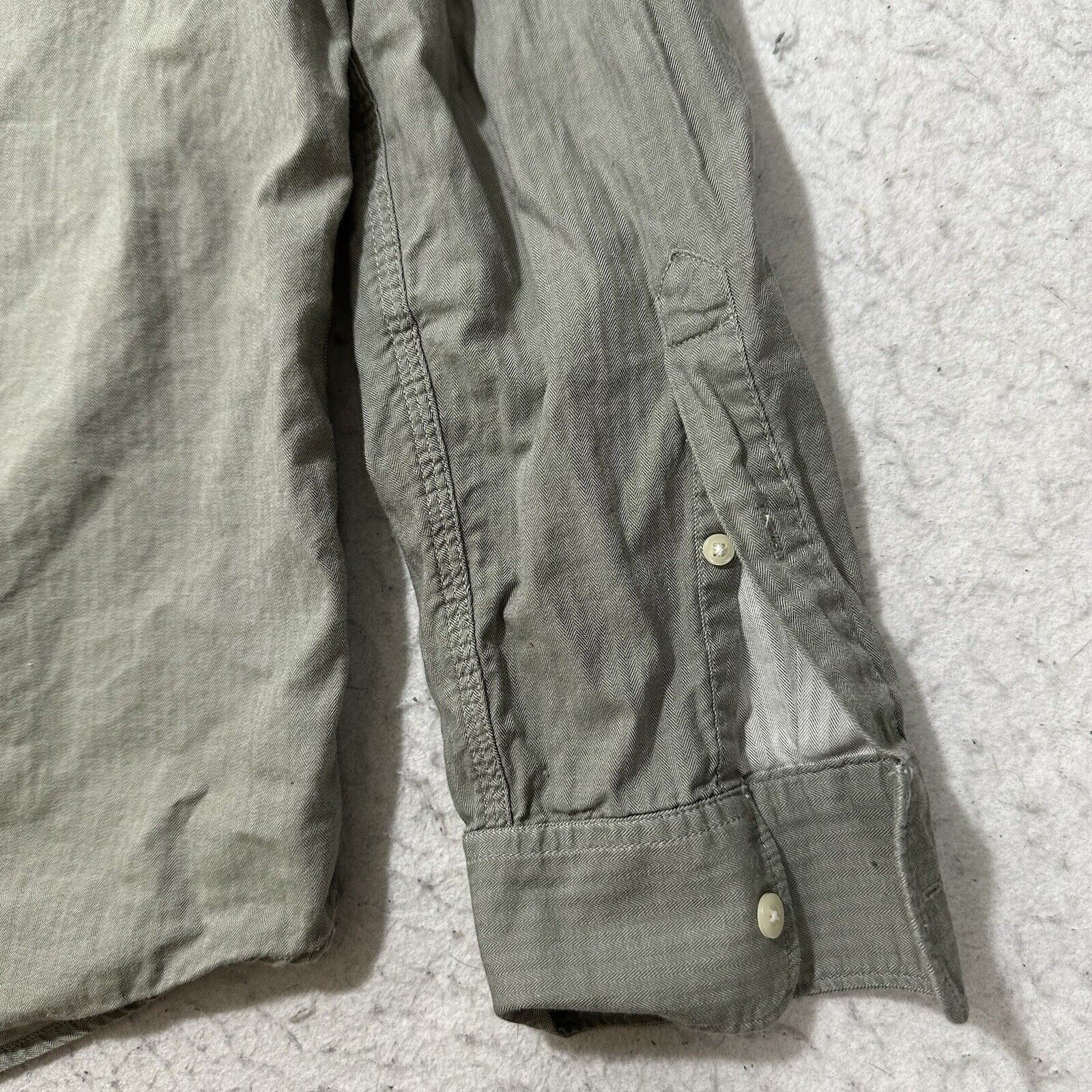 Gap GAP Large Green Classic Fit Button Down Shirt 100% Cotton Size US L / EU 52-54 / 3 - 7 Thumbnail
