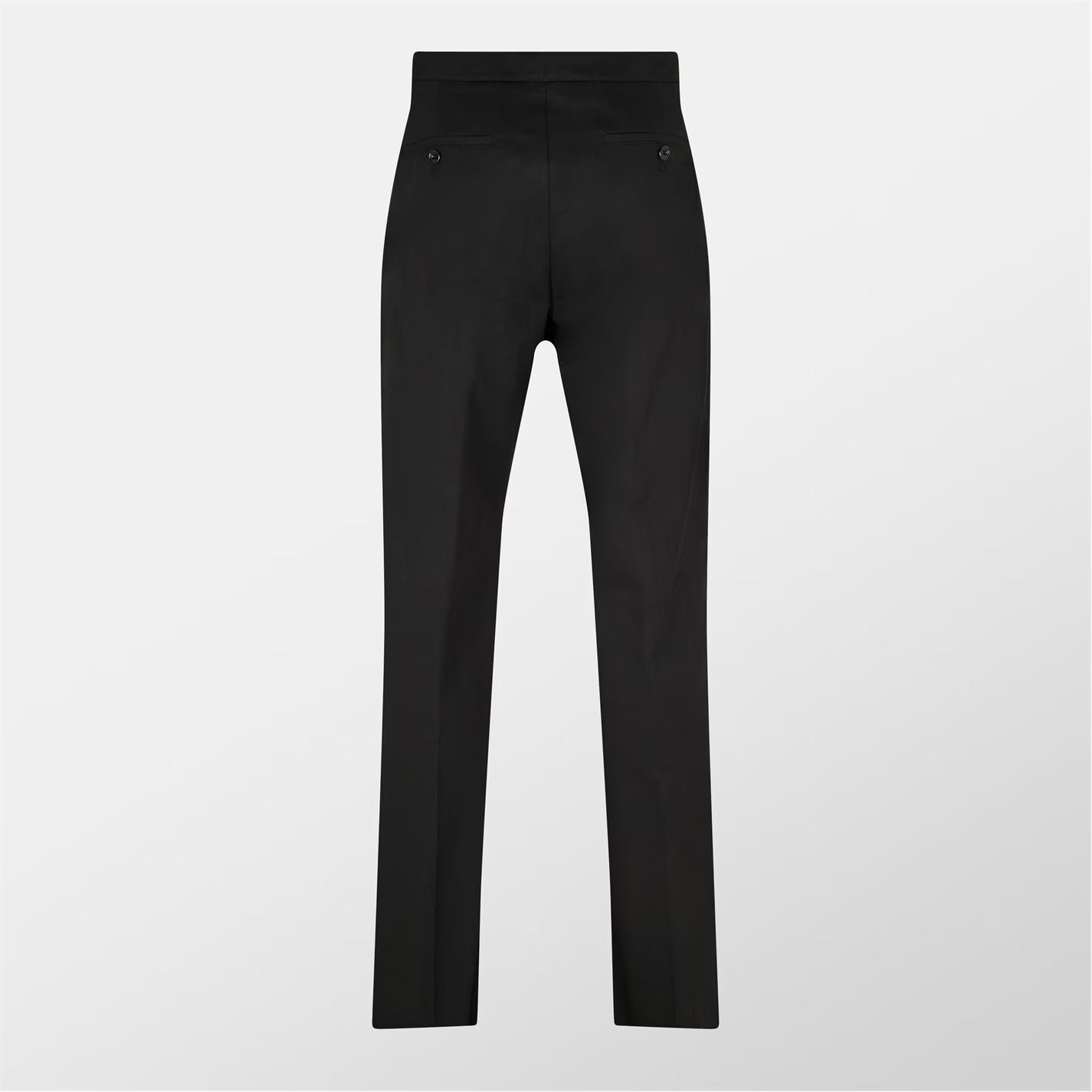 Alexander McQueen o1g2r1mq0326 Buckle Tapered Trousers in Black Size US 36 / EU 52 - 6 Thumbnail