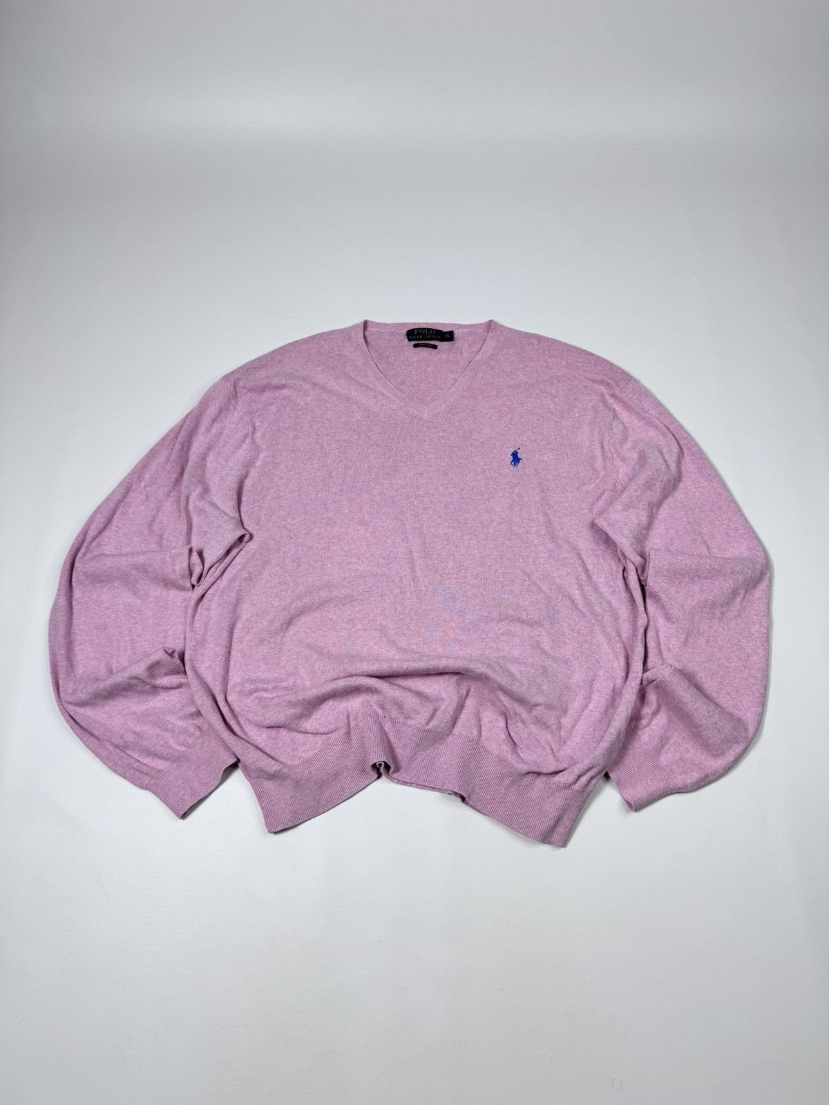 Polo Ralph Lauren Polo Ralph Lauren Pink Knit Sweater men’s Size US XL / EU 56 / 4 - 1 Thumbnail