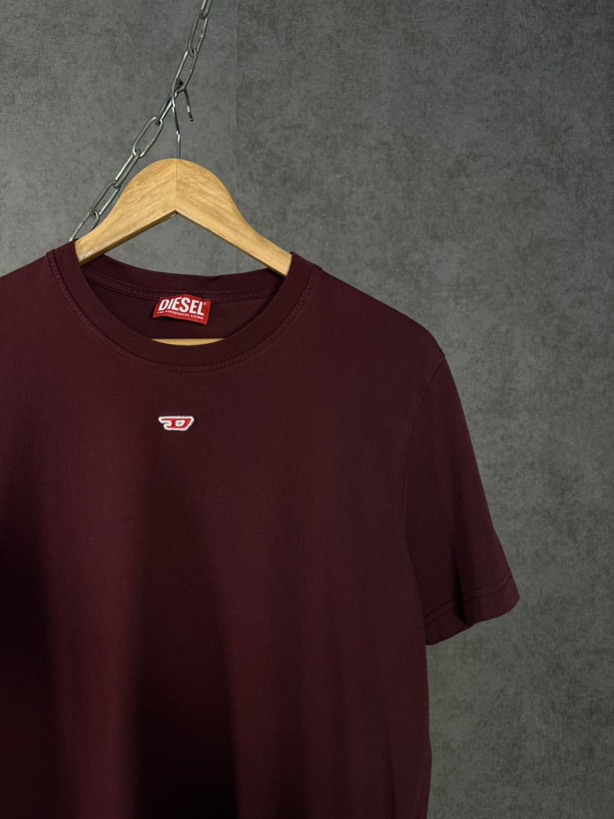 Diesel Diesel designer center logo tee Size US S / EU 44-46 / 1 - 2 Thumbnail