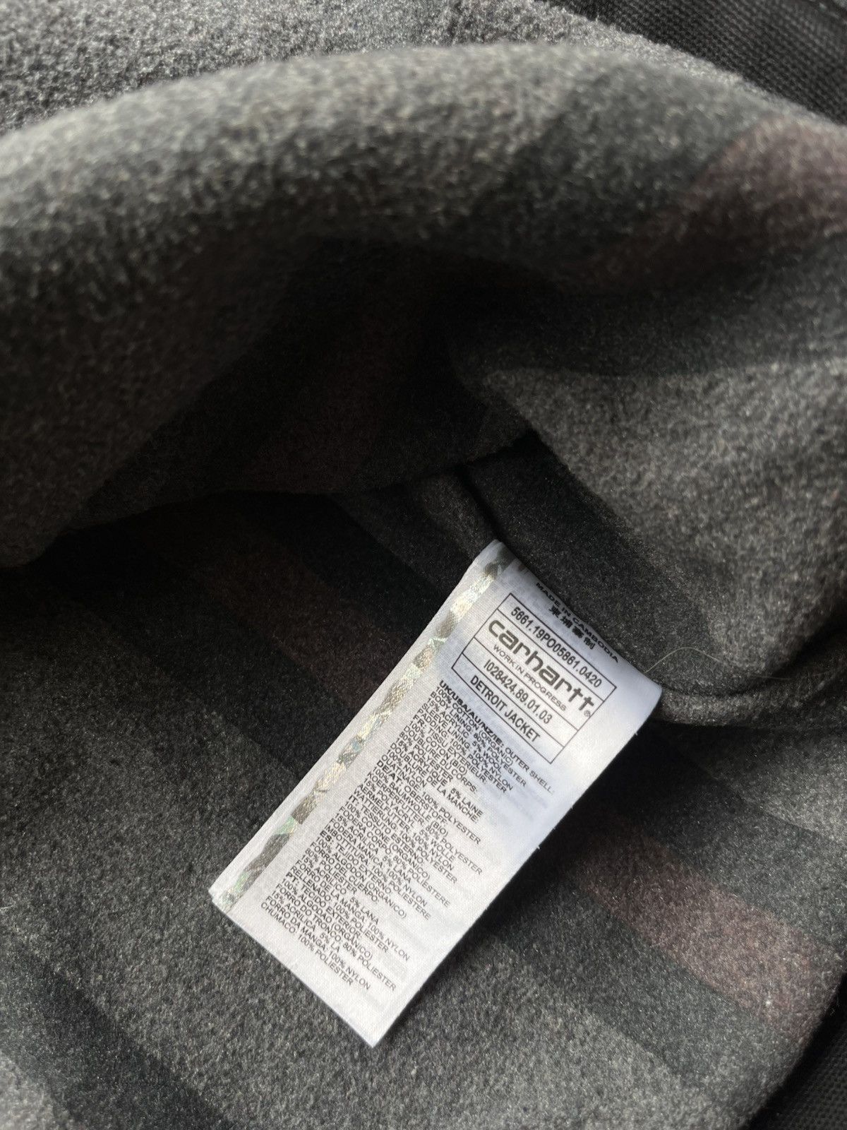 Carhartt Carhartt Wip Detroit Jacket Black Size US L / EU 52-54 / 3 - 6 Thumbnail