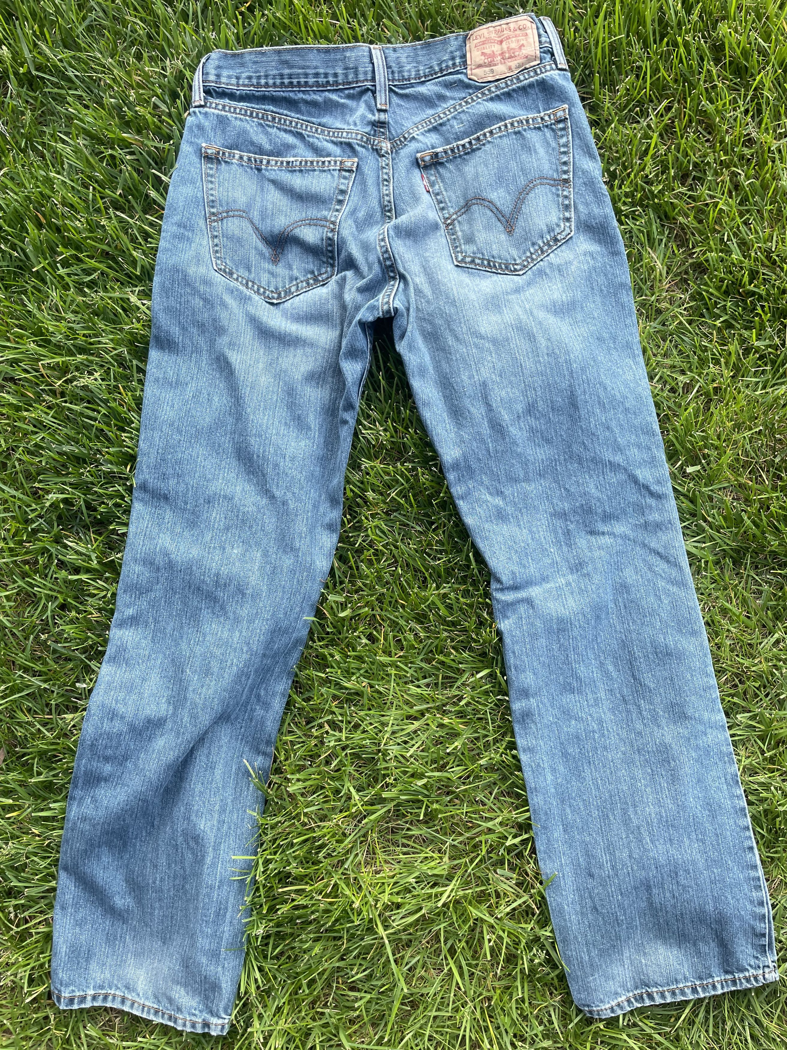 Levi's Levi's 559 Relaxed Straight Fit Blue Denim Size US 32 / EU 48 - 2 Thumbnail