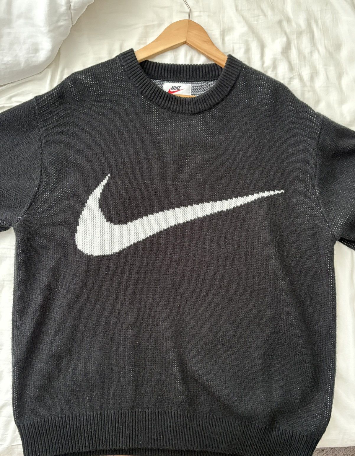 Nike Supreme Swoosh Sweater | Grailed