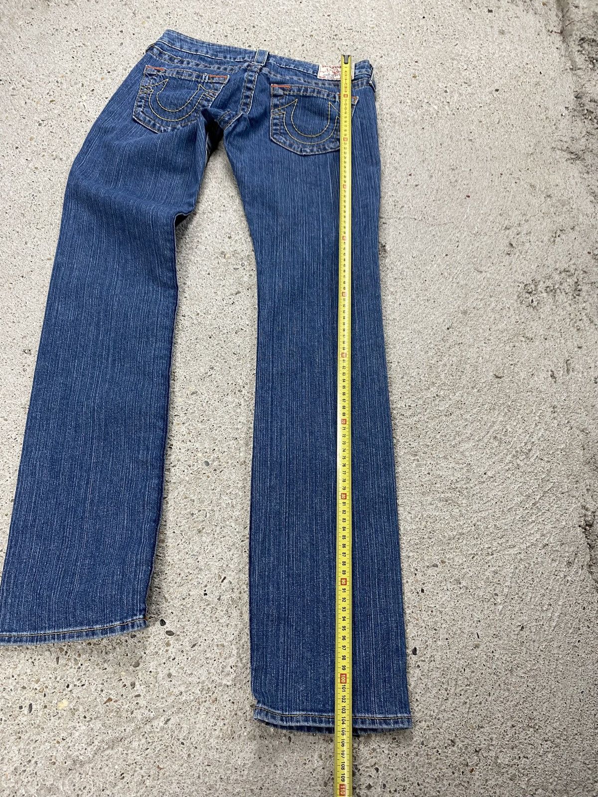 True Religion True religion straight leg jeans stevie made in usa Size 28" / US 6 / IT 42 - 11 Thumbnail