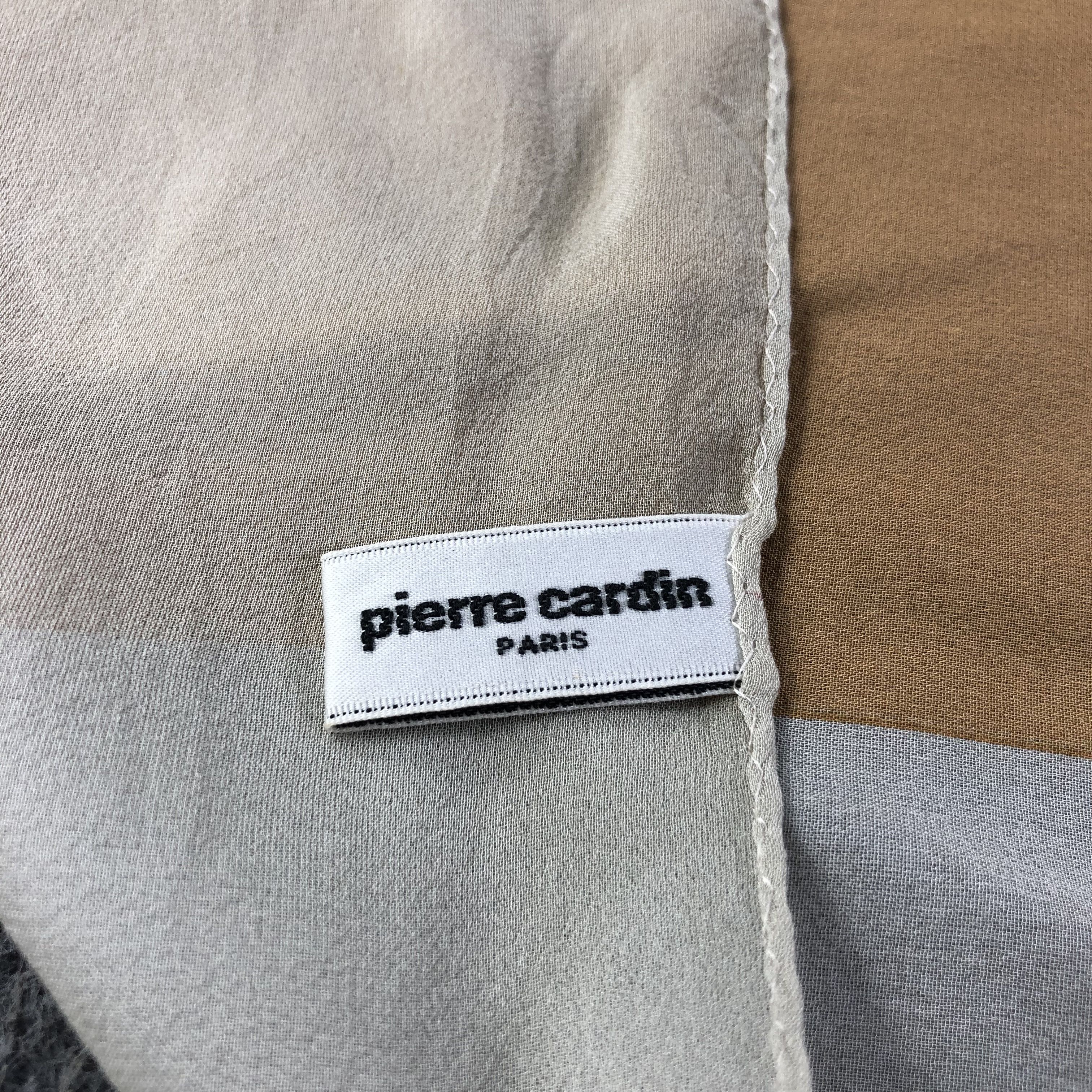 Pierre Cardin Vintage Pierre Cardin Slit Thread Silk Scarf M746 Size ONE SIZE - 4 Thumbnail