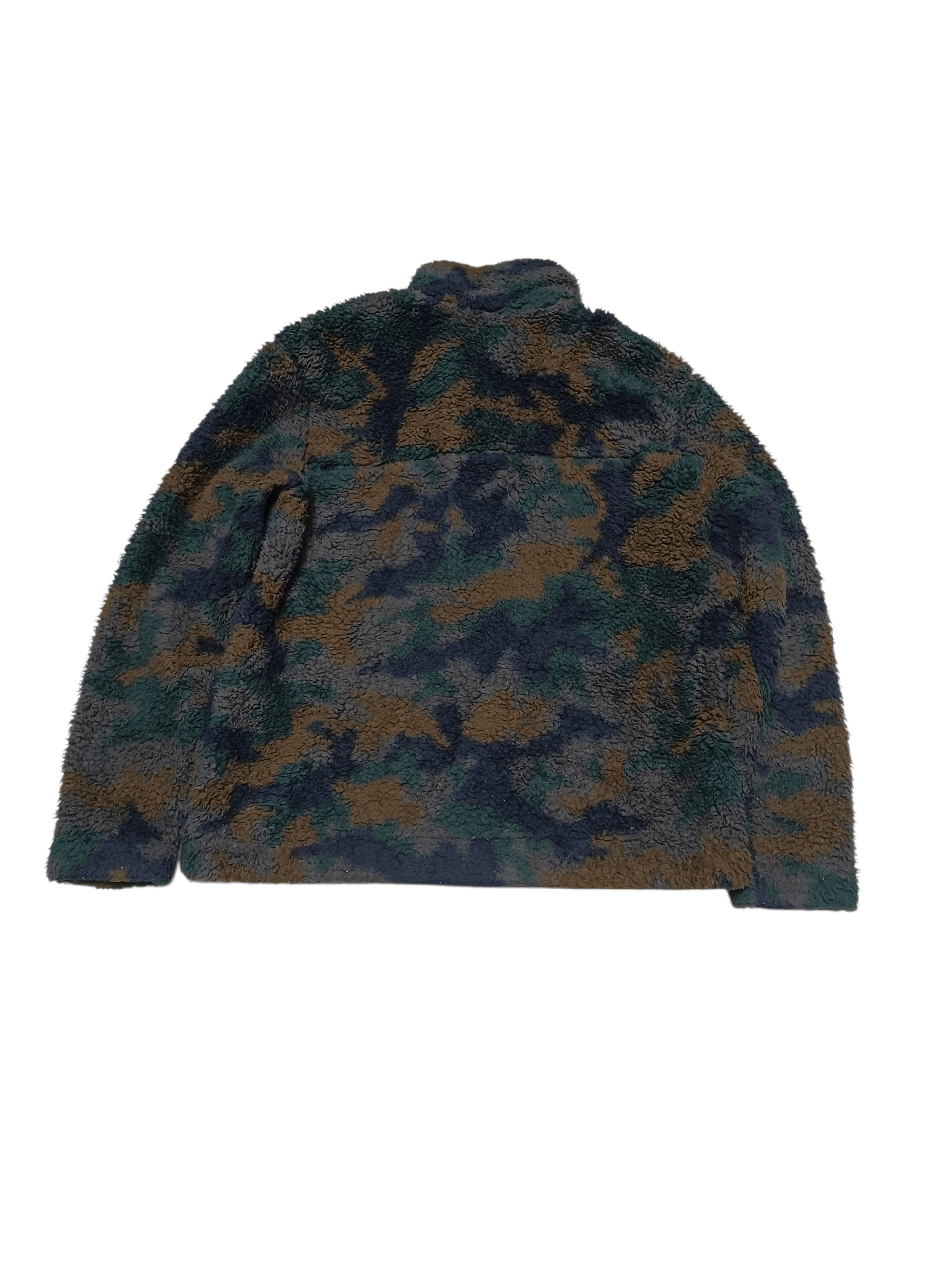 Columbia COLUMBIA LADY`S FLEECE TEDDY OUTDOOR CAMO JACKET Size L / US 10 / IT 46 - 3 Thumbnail