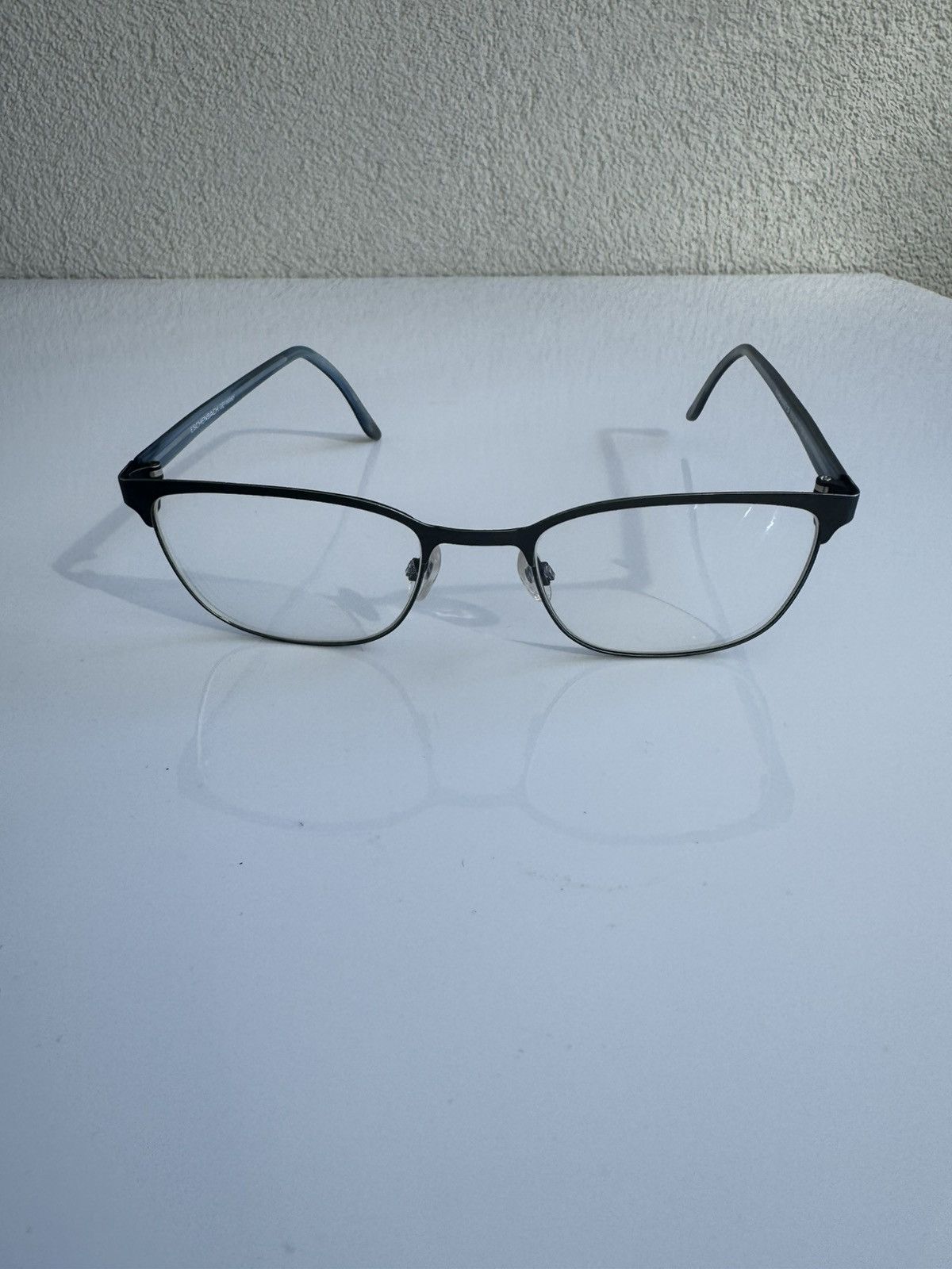 Vintage Eschenbach Eyeglasses Germany Frame Blue Size ONE SIZE - 3 Thumbnail